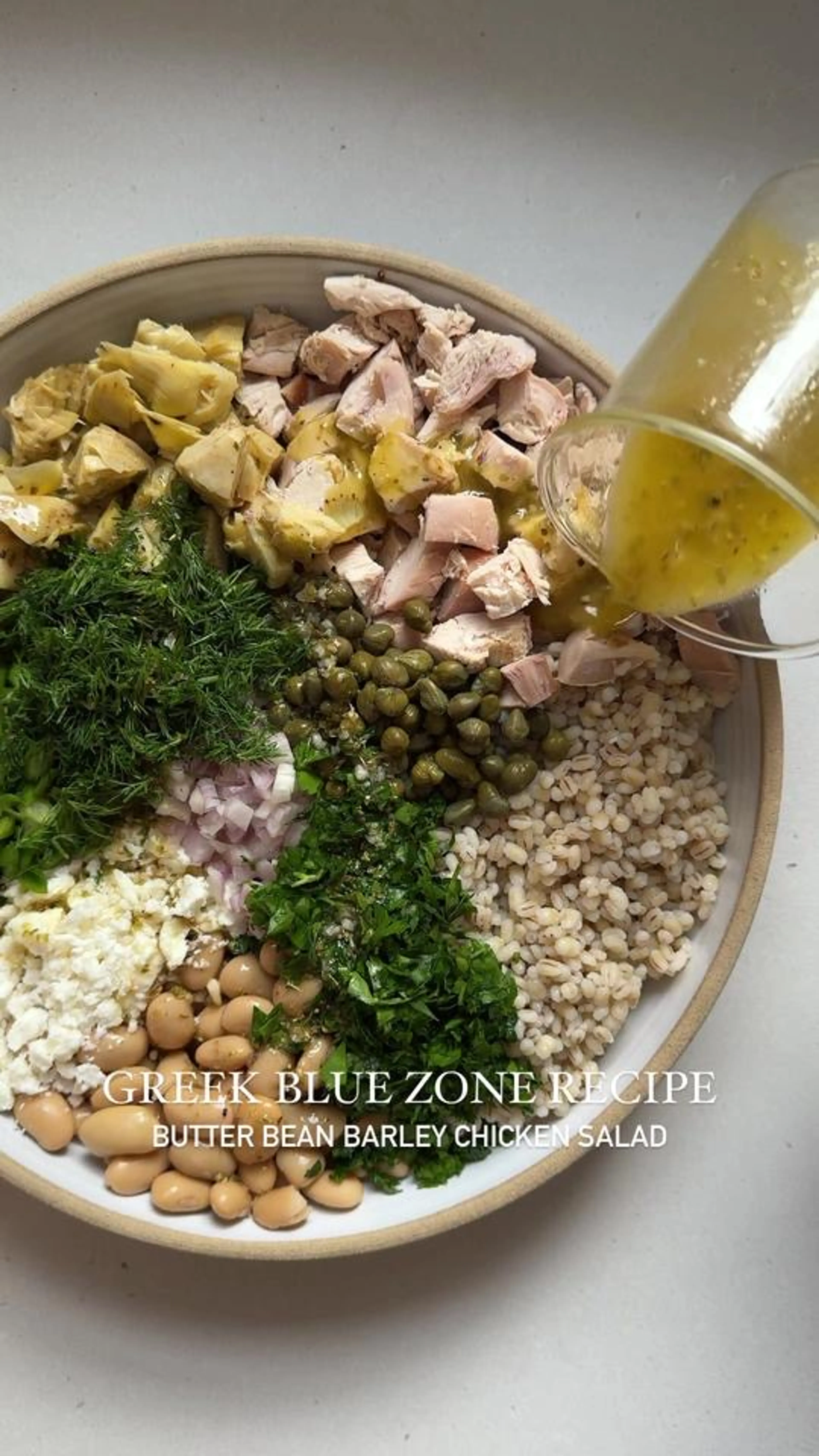 Barley Chicken Salad