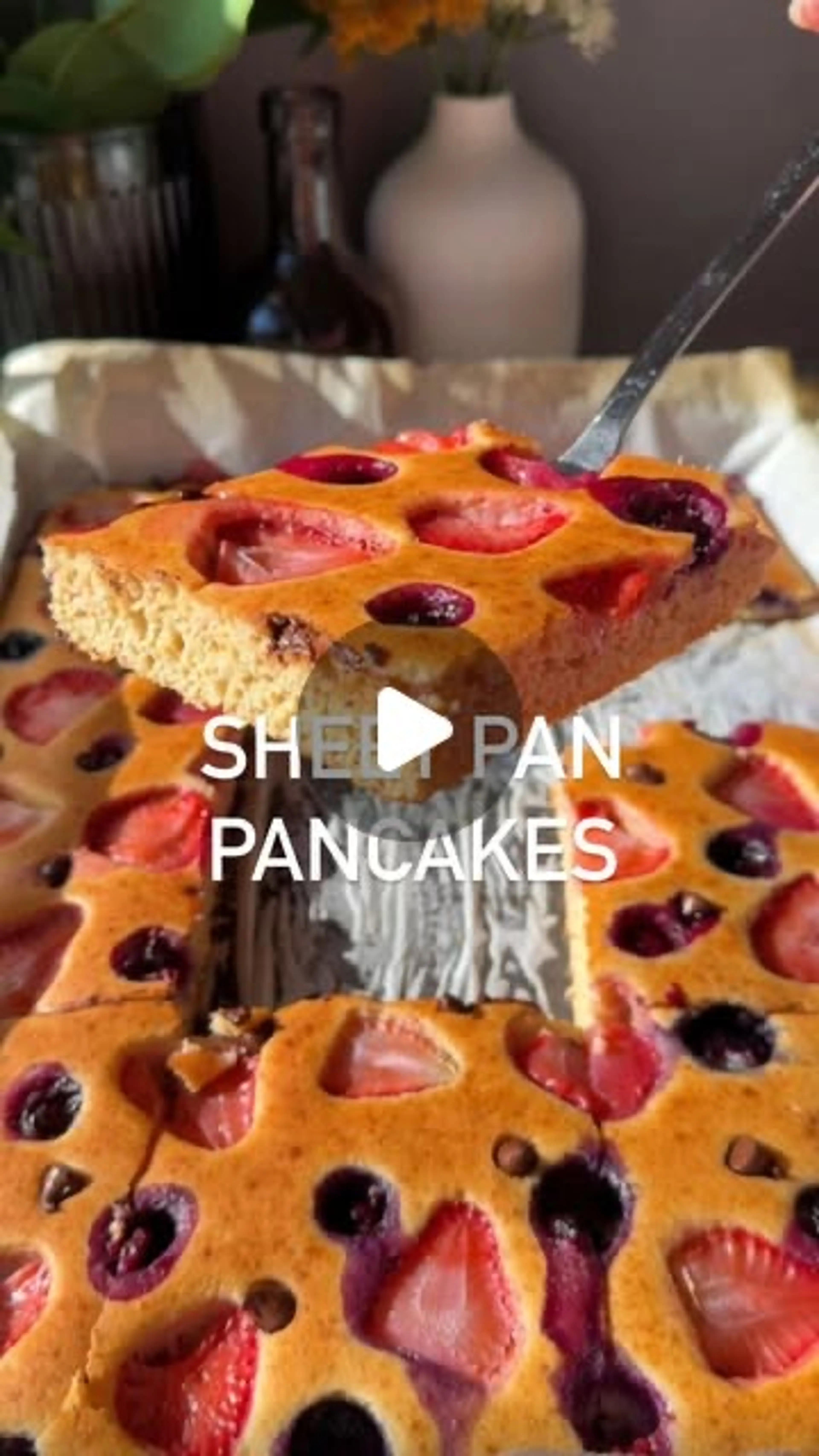 Episode 9 of Realistic Nutrition Tips: Make Sheet Pan-cakes
