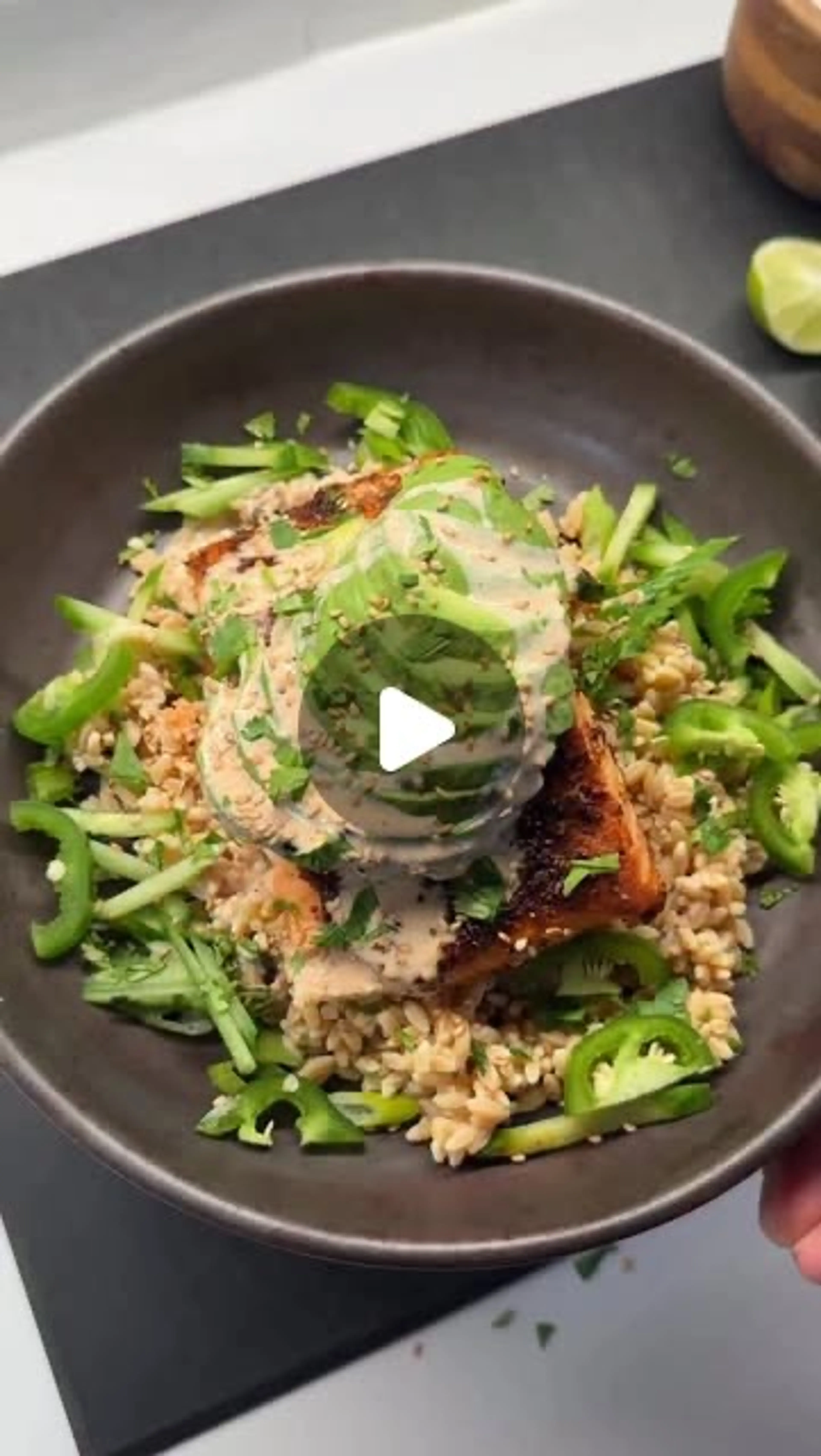 Salmon Power Bowl