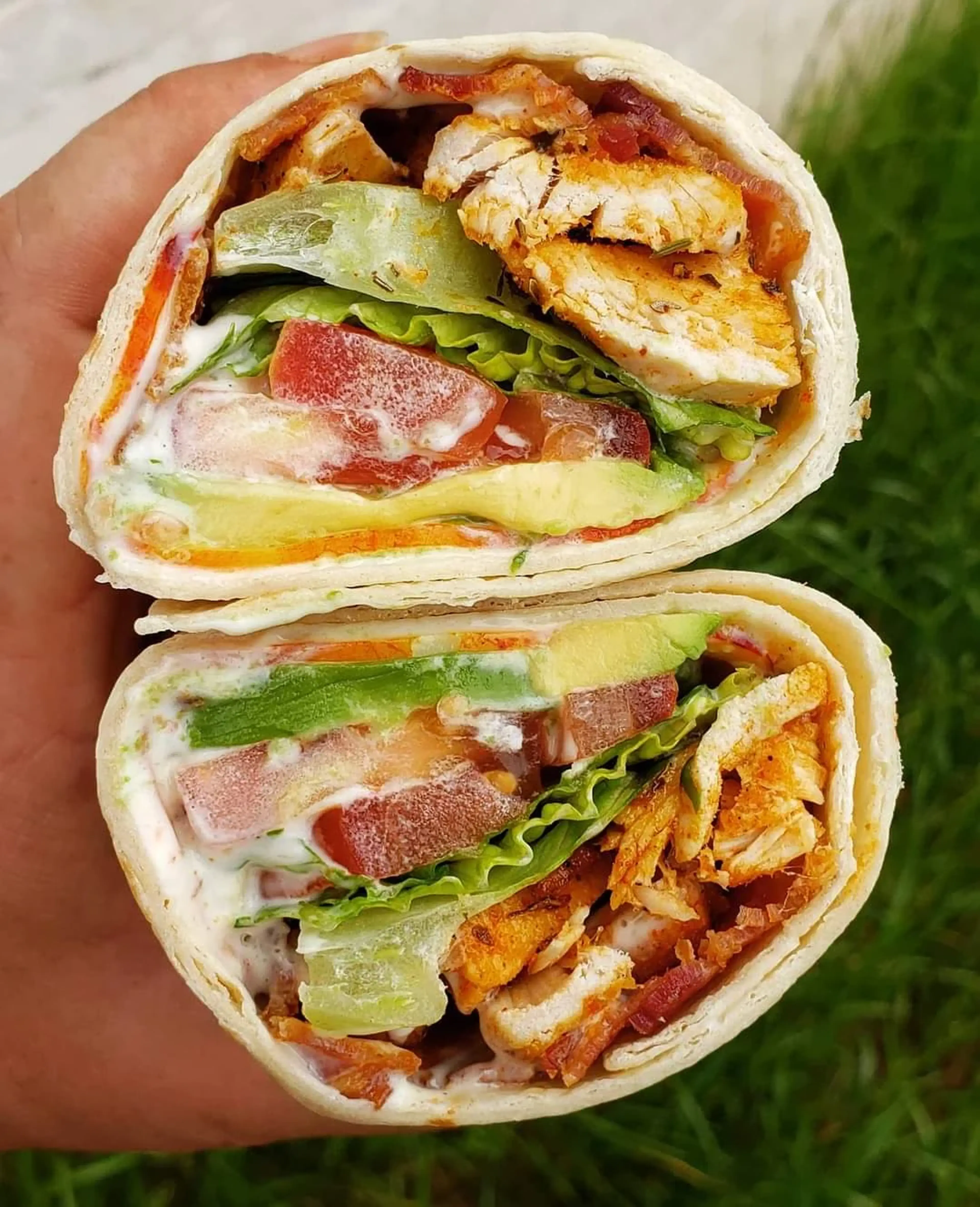 Chicken Bacon Ranch Wrap