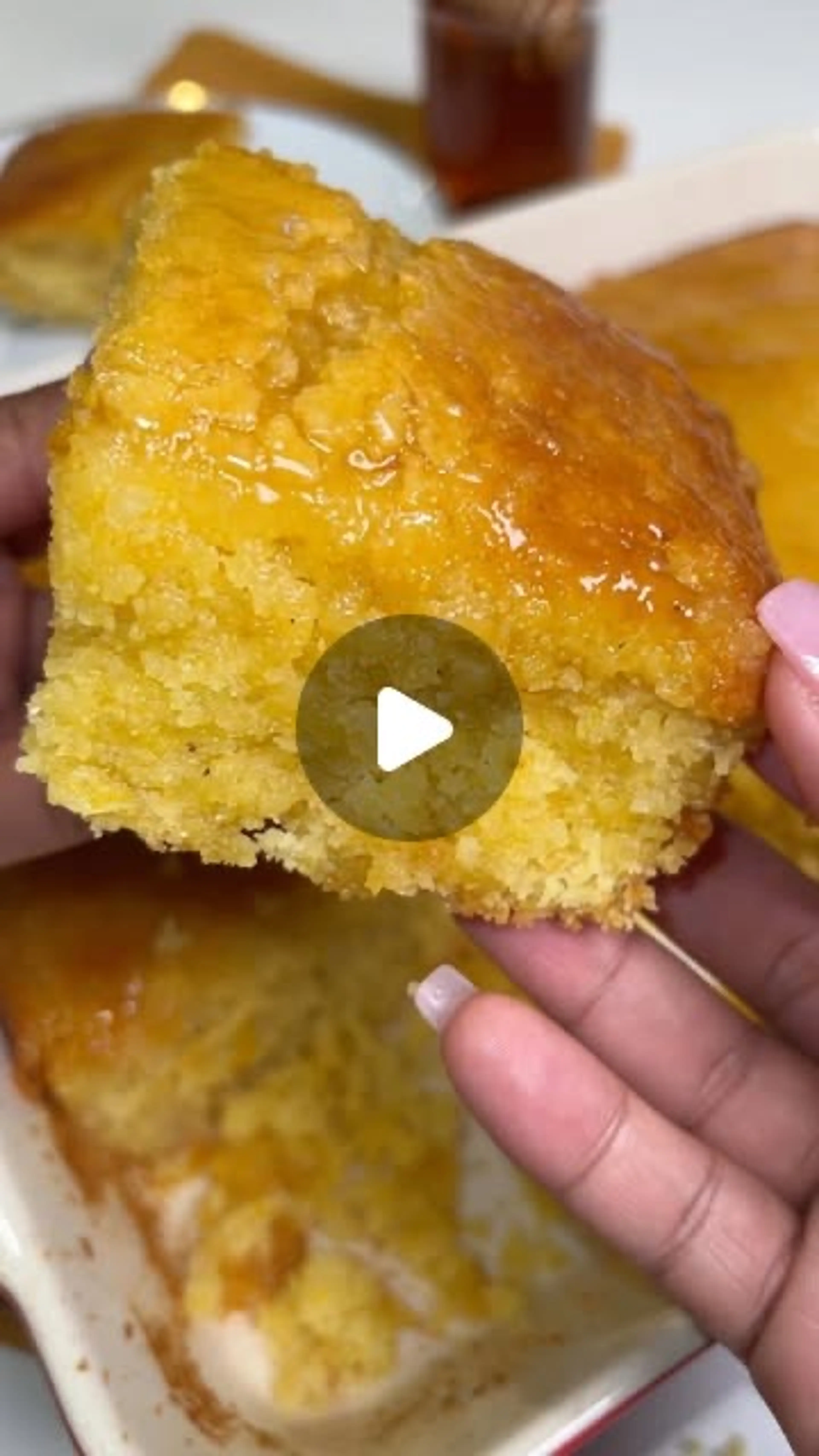 Honey Butter Cornbread Recipe
