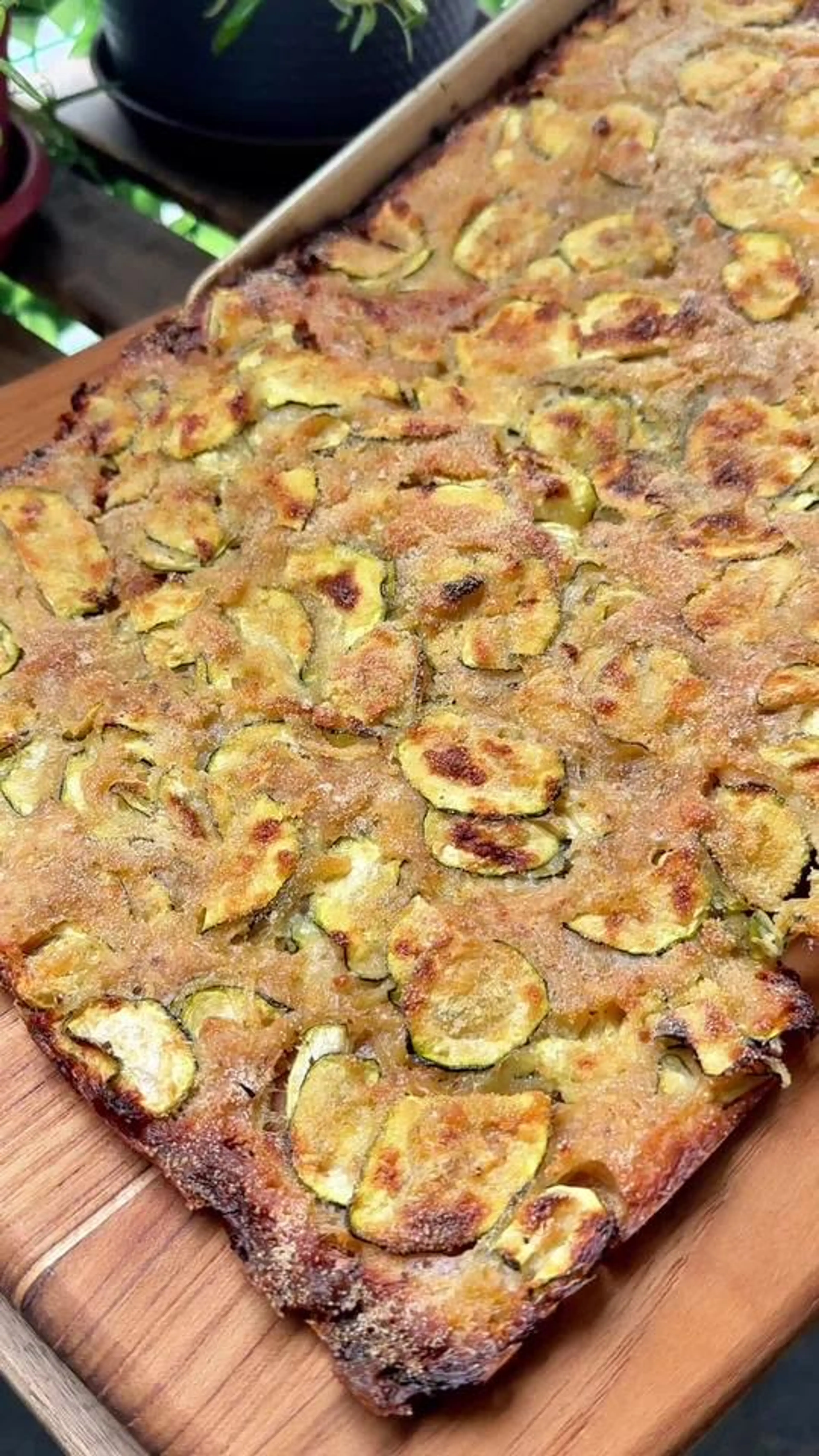 Schiacciata Di Zucchine E Cipolle
