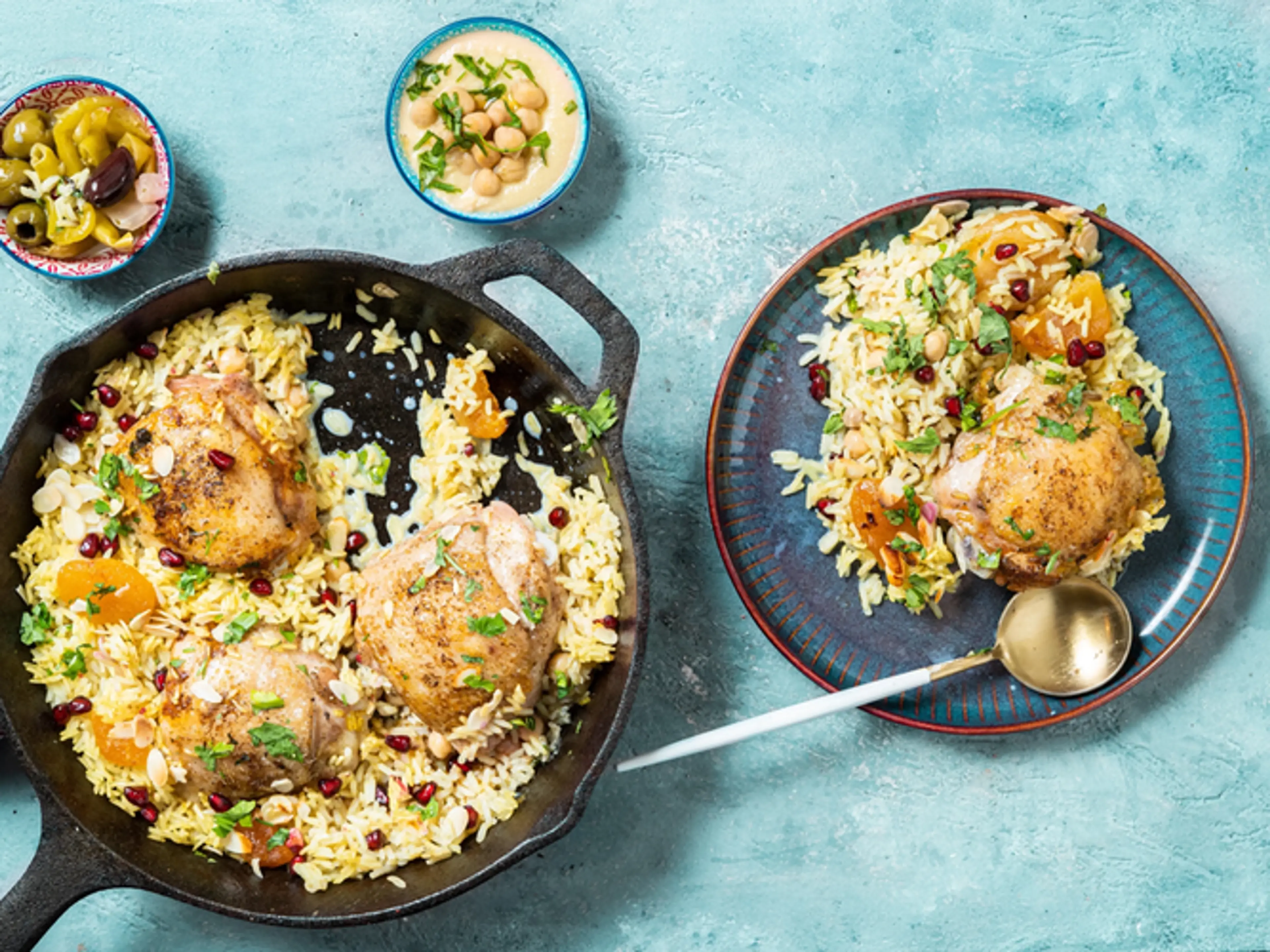 Adobo-Seasoned Chicken and Rice