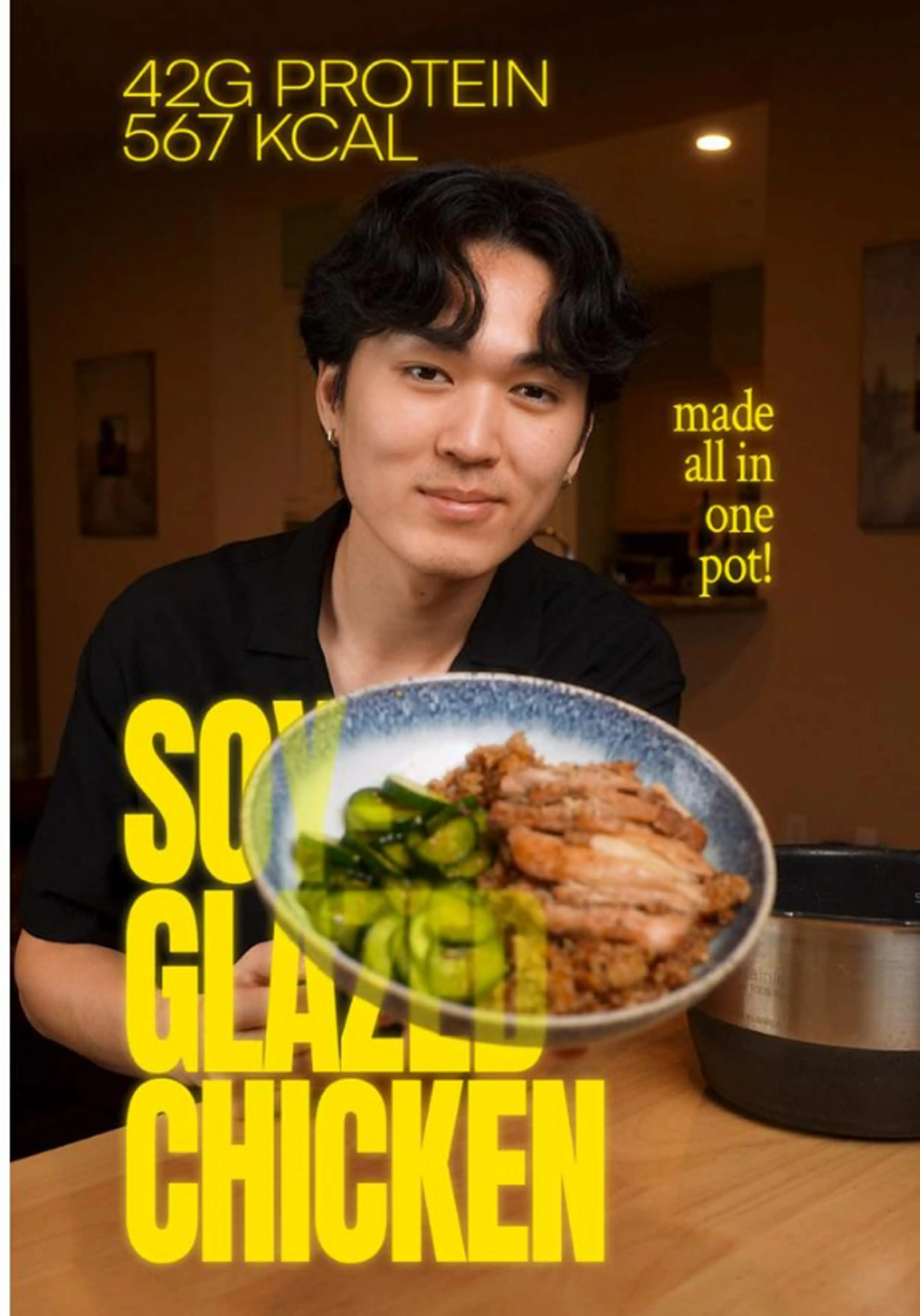 One Pot Soy Glazed Chicken