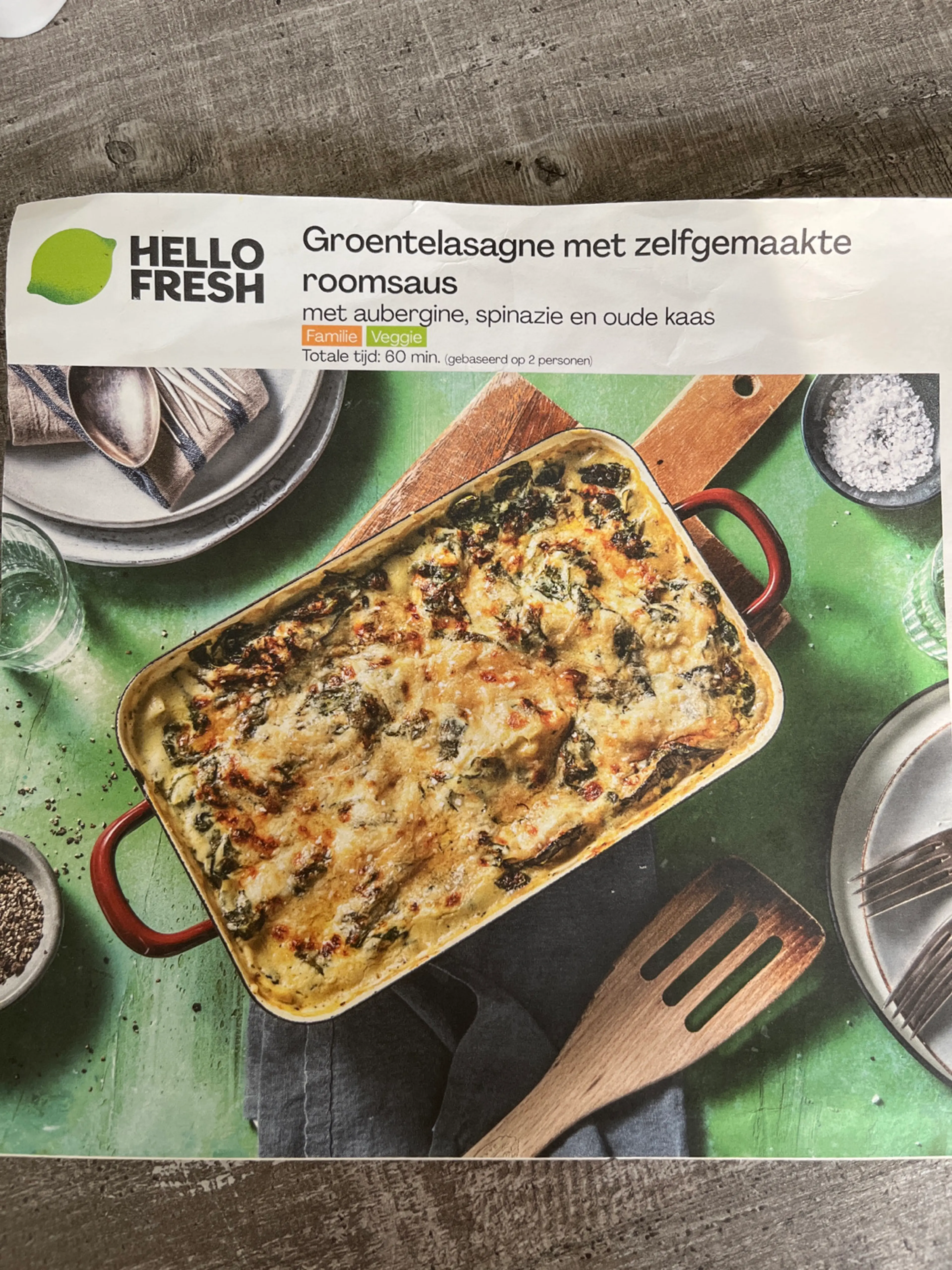 Groente lasagne
