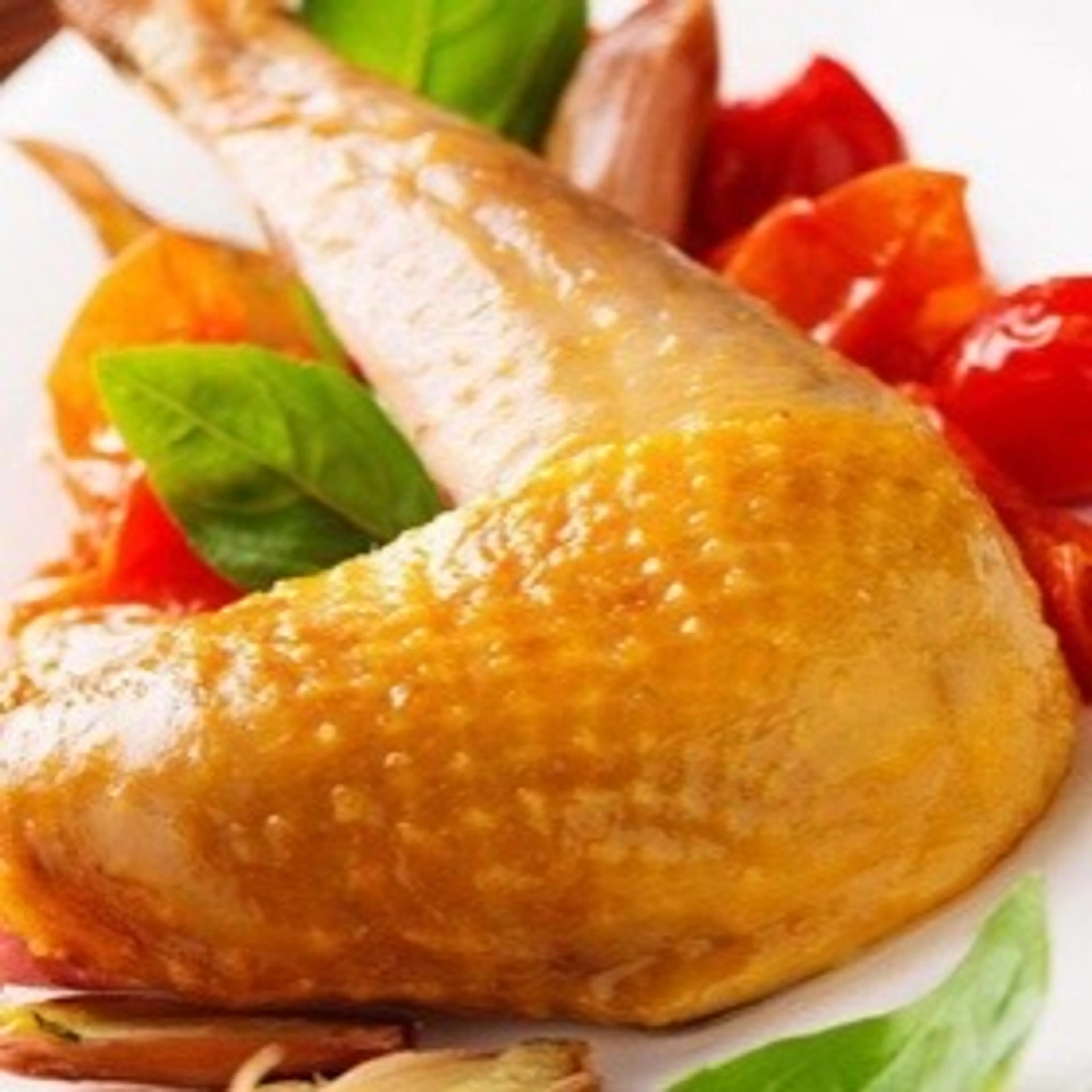 Cuisses De Pintades Aux Tomates Confites Et Basilic | La Pin