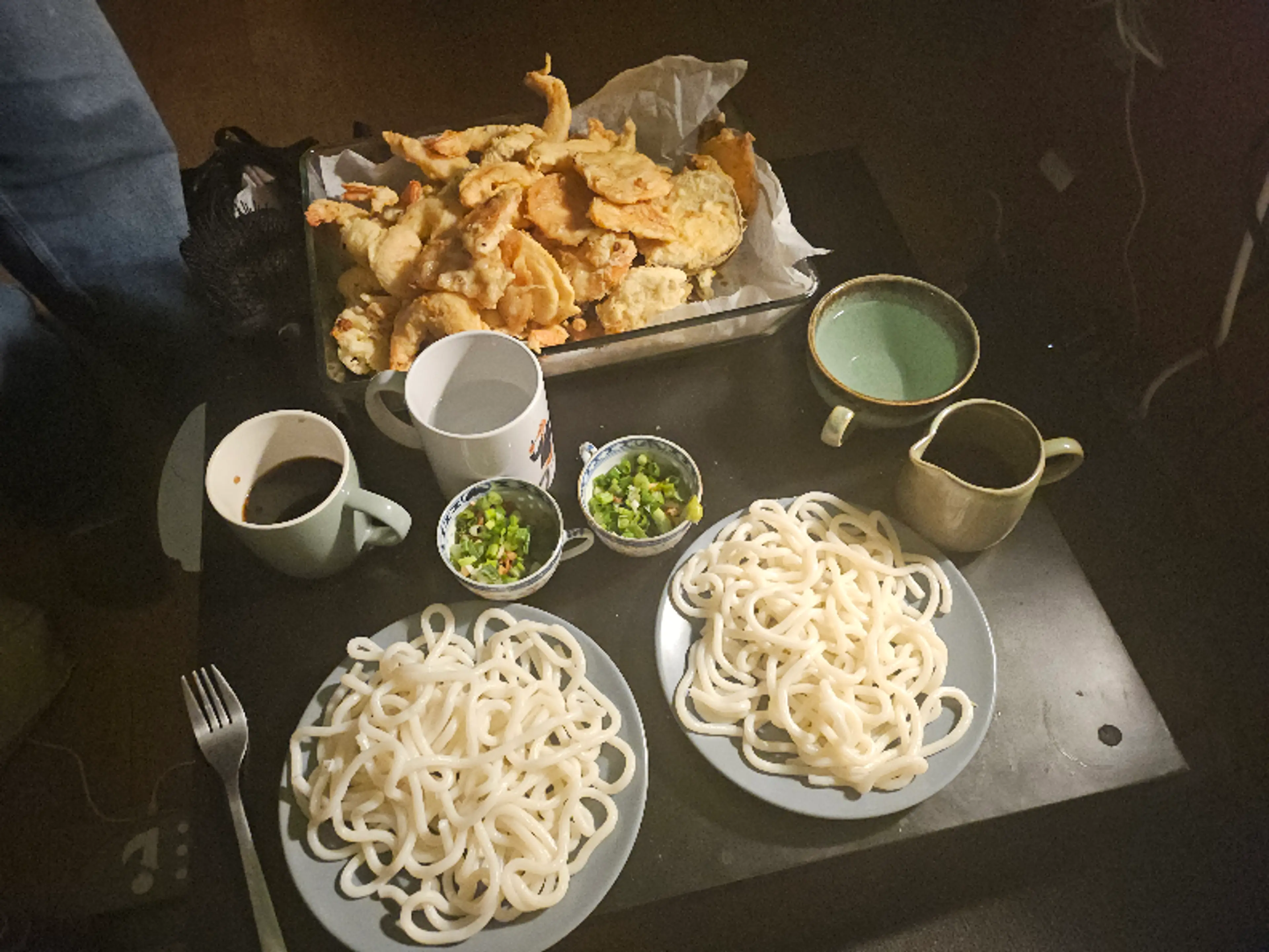 Zaru Udon (Cold Udon with Homemade Dipping Sauce)