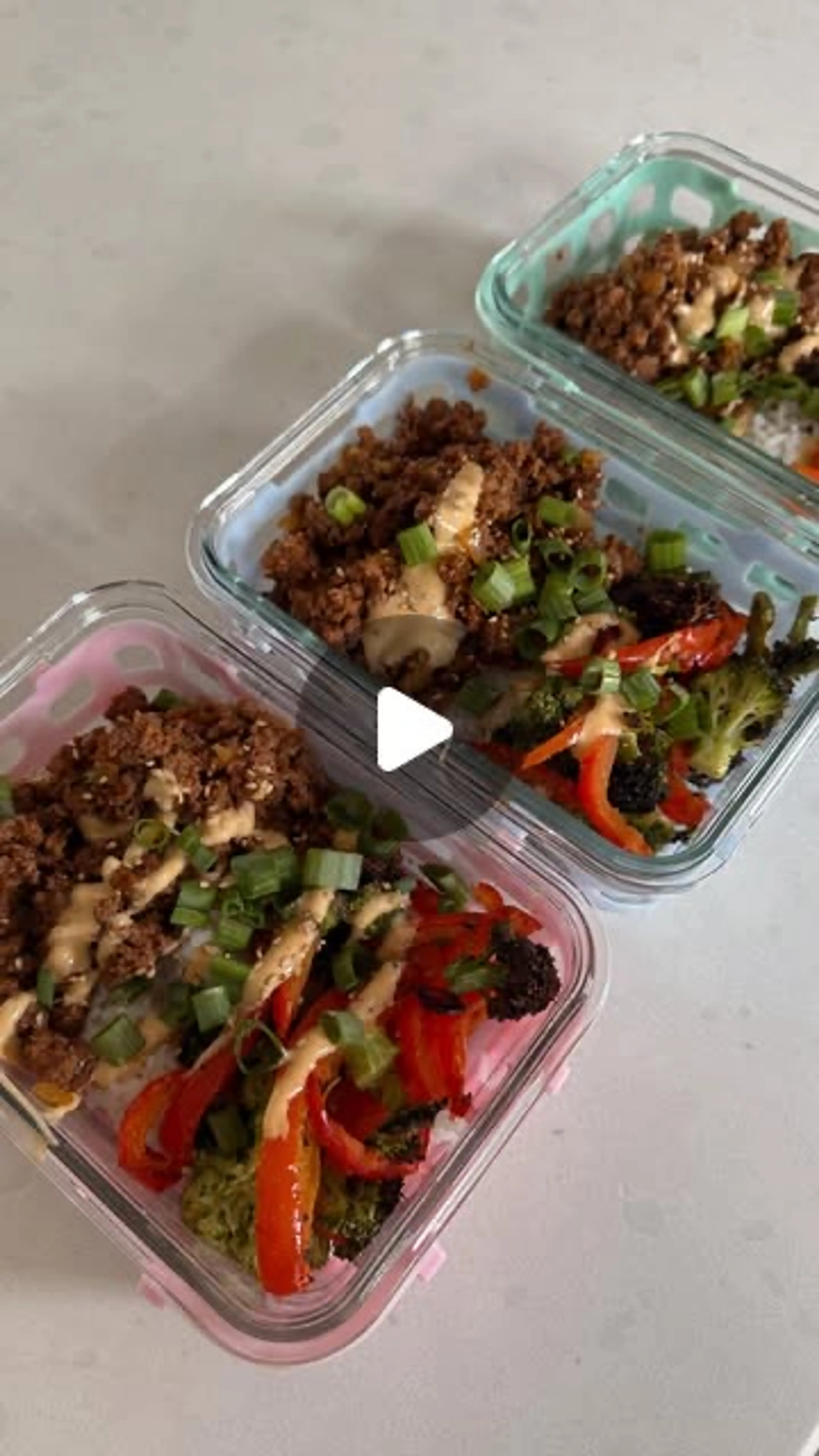 Beef Stirfry Bowls