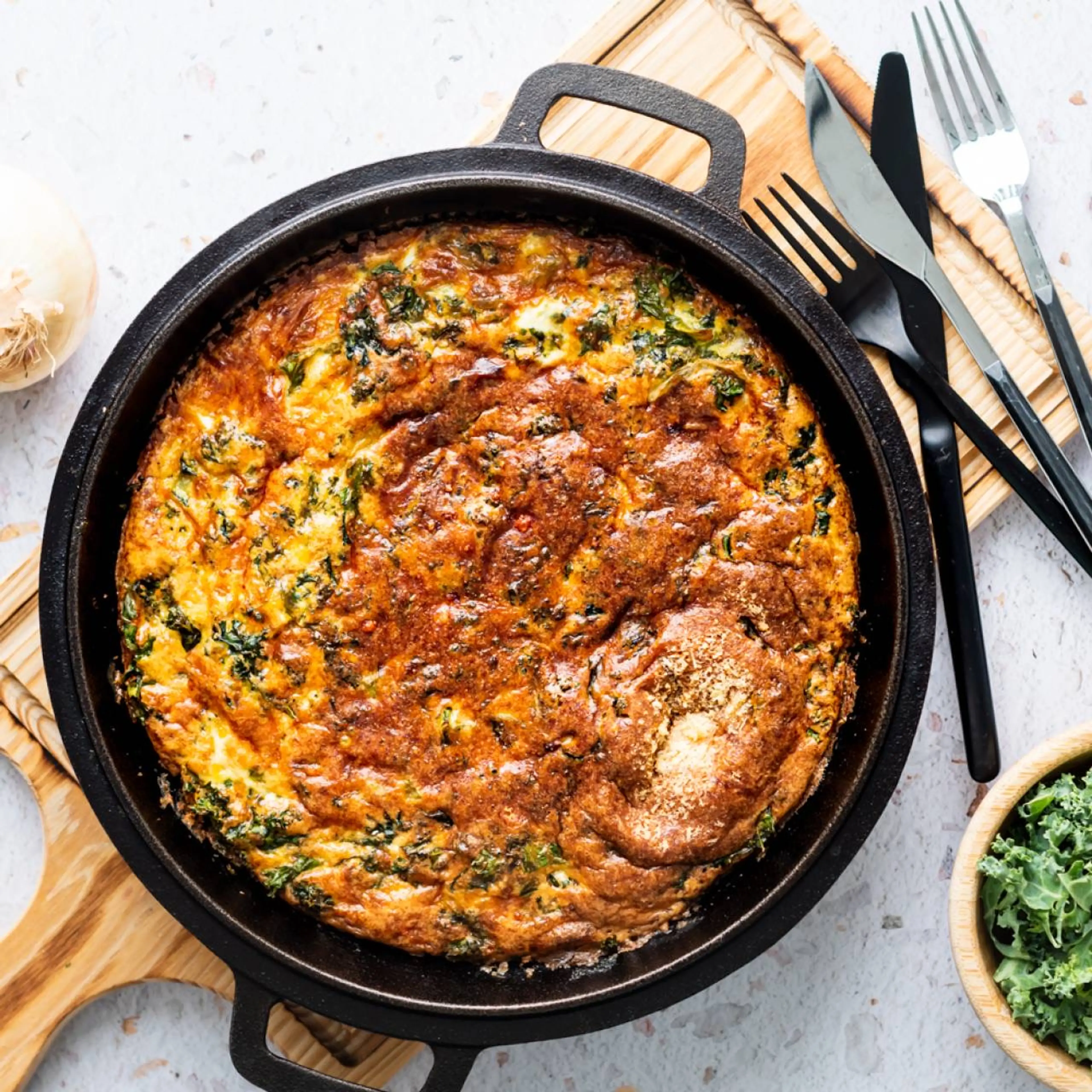 Kale Frittata