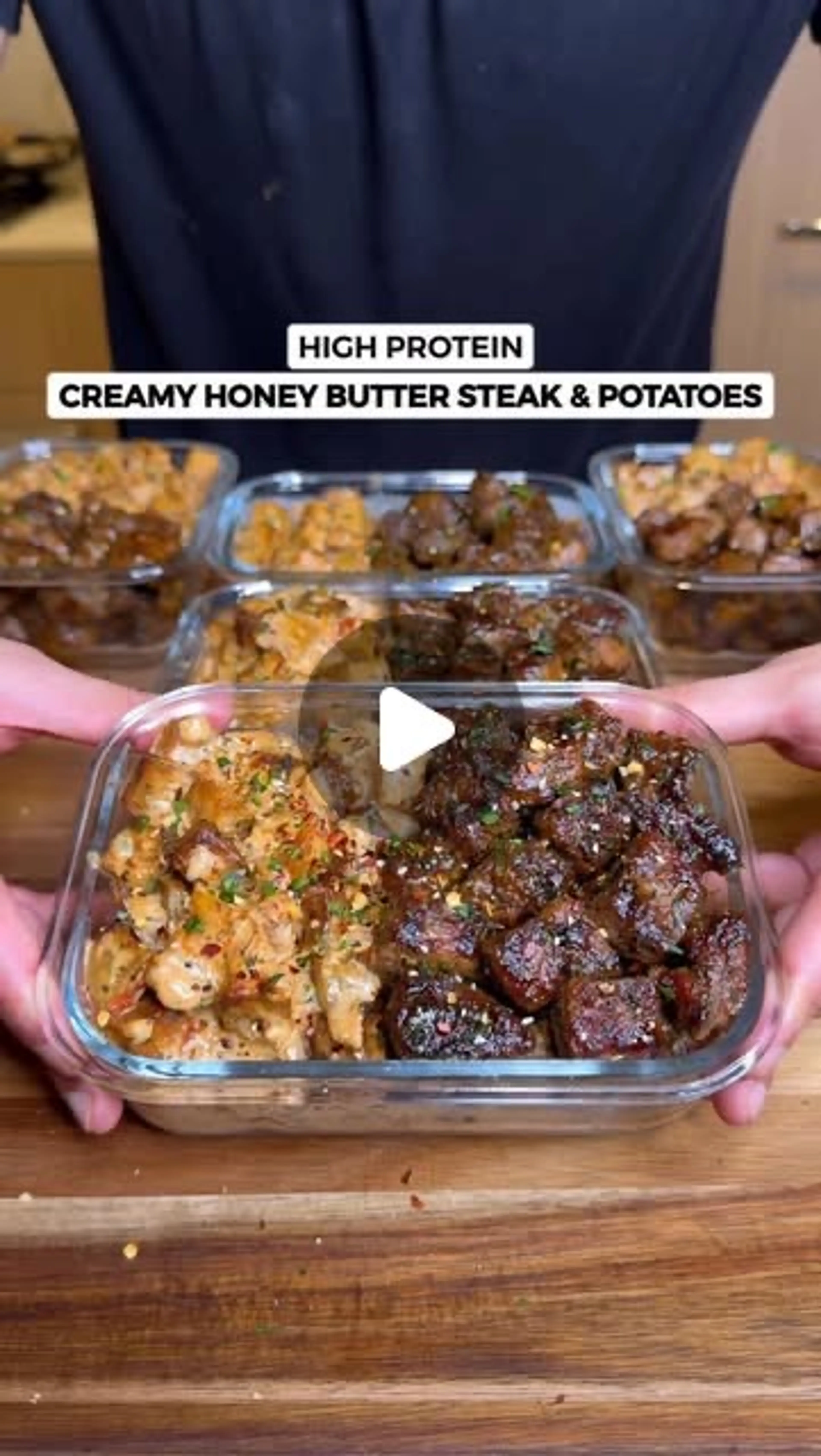 Creamy Honey Butter Steak & Potatoes