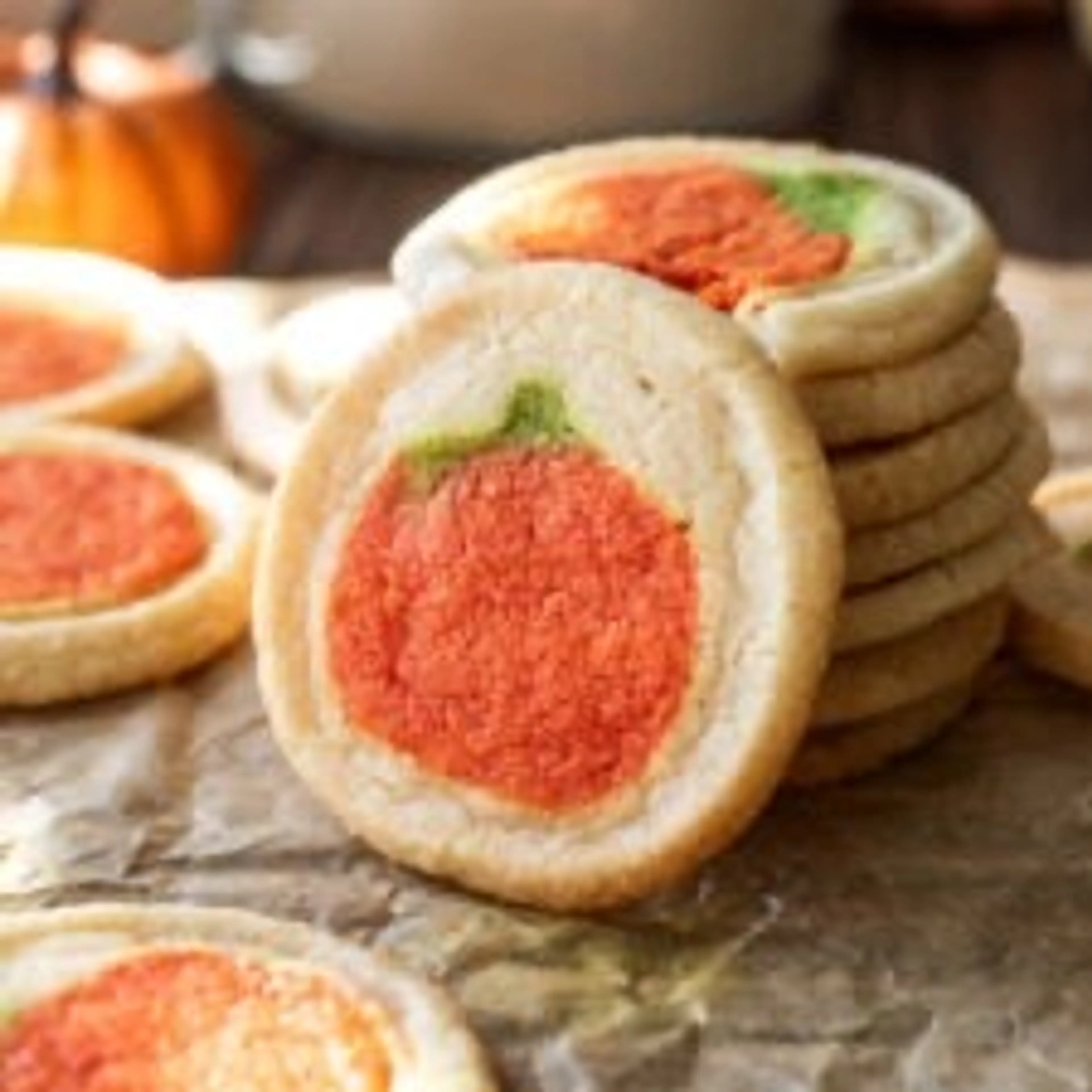 Easy Copycat Vegan Pillsbury Pumpkin Sugar Cookies