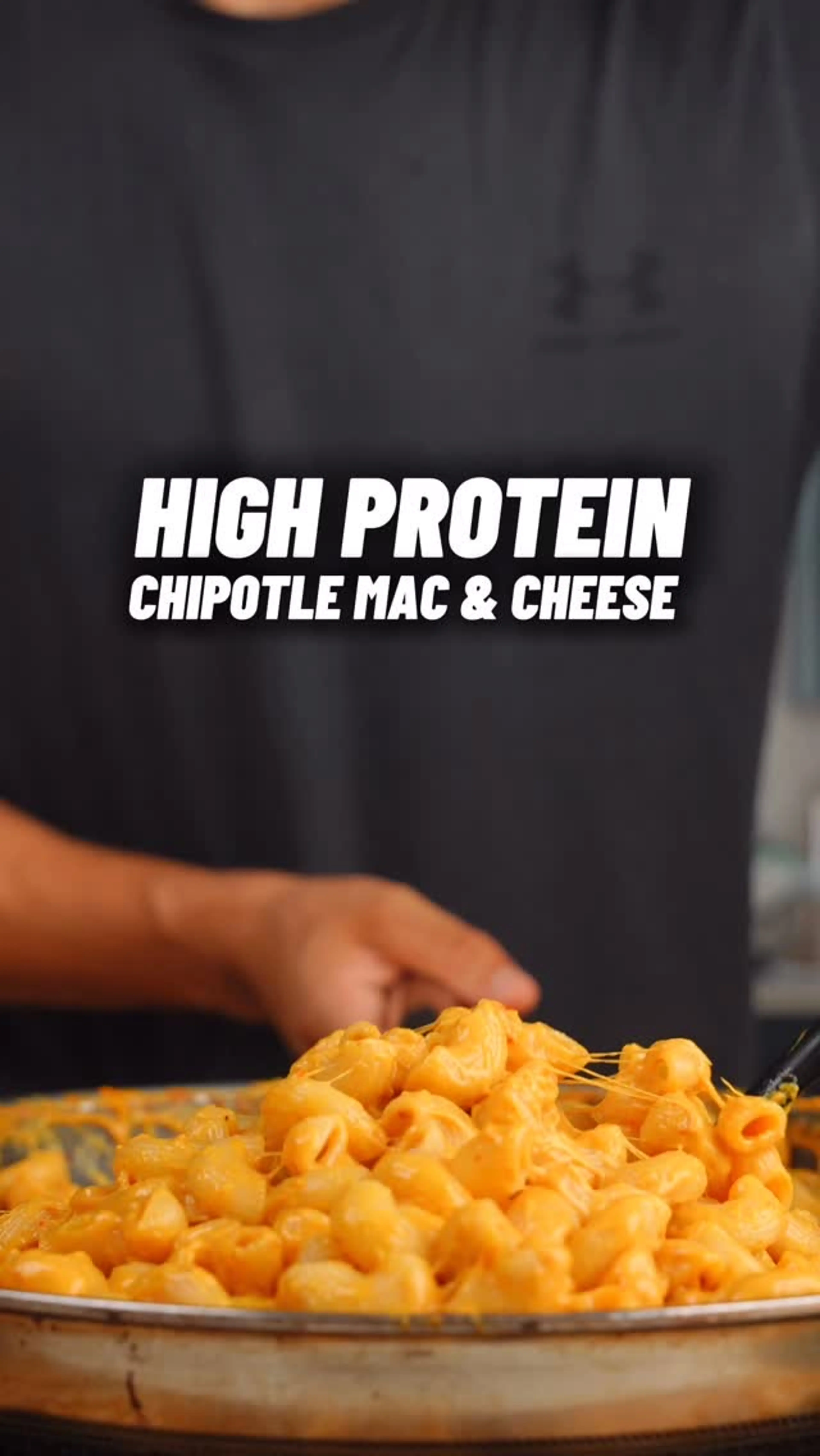 High Protein Chipotle Mac N Cheese