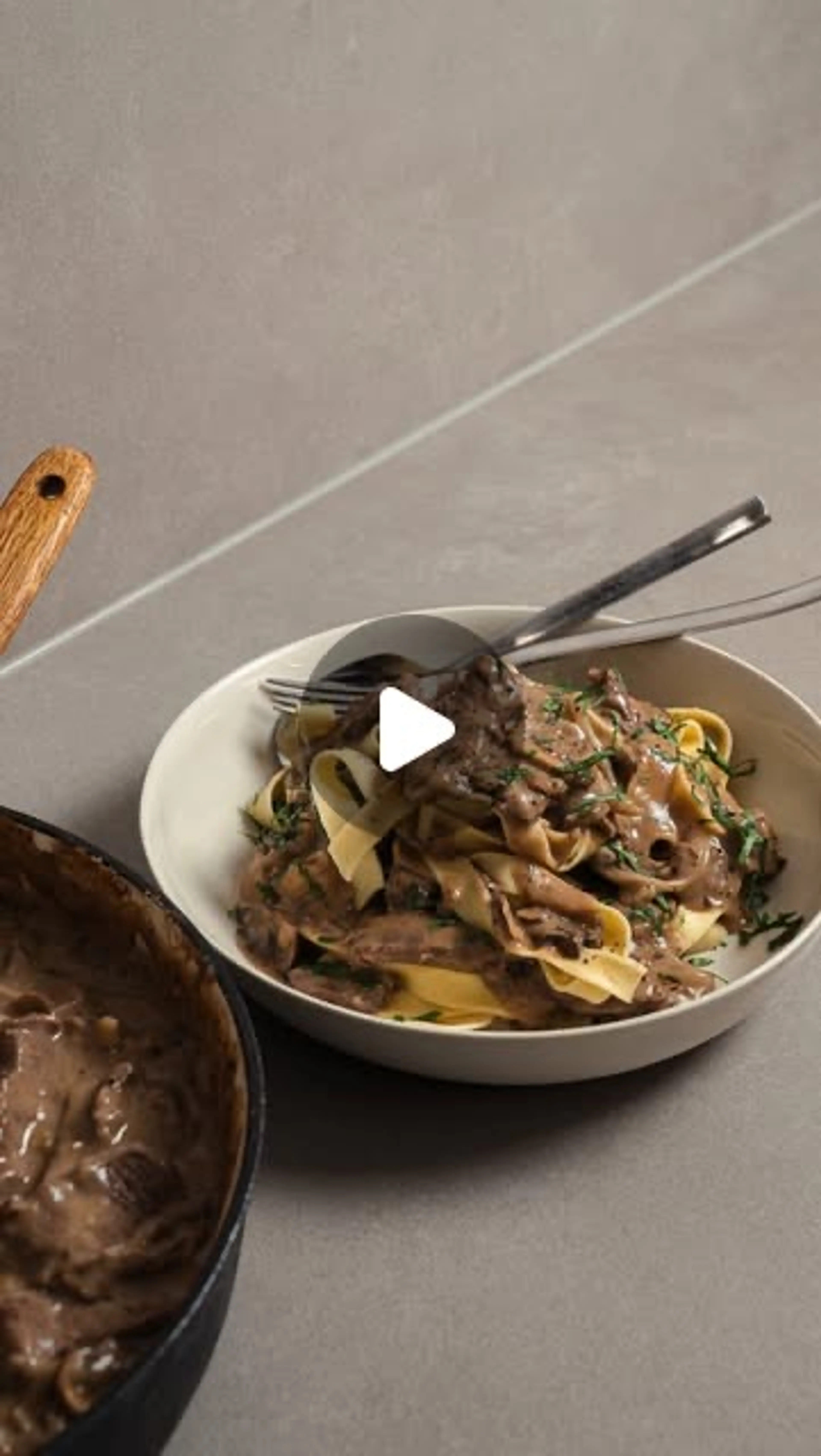 Beef Stroganoff