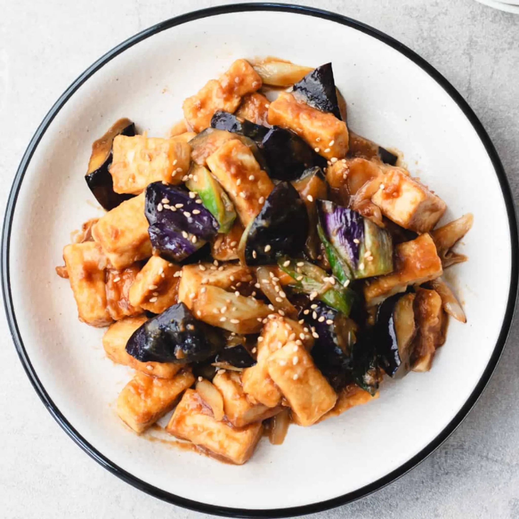 Stir-fried Japanese Eggplant with Miso Paste