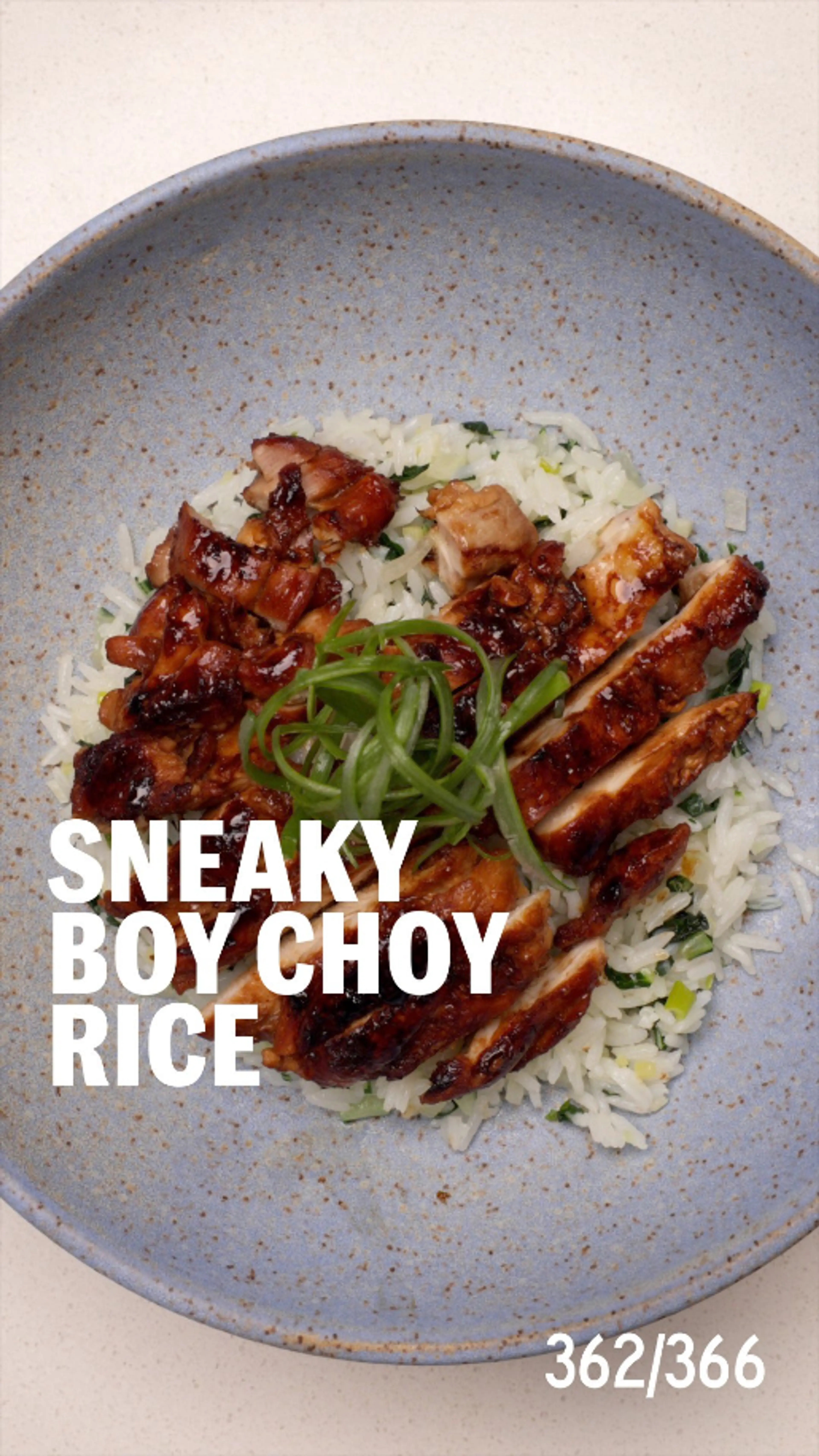 Sneaky Bok Choy Rice