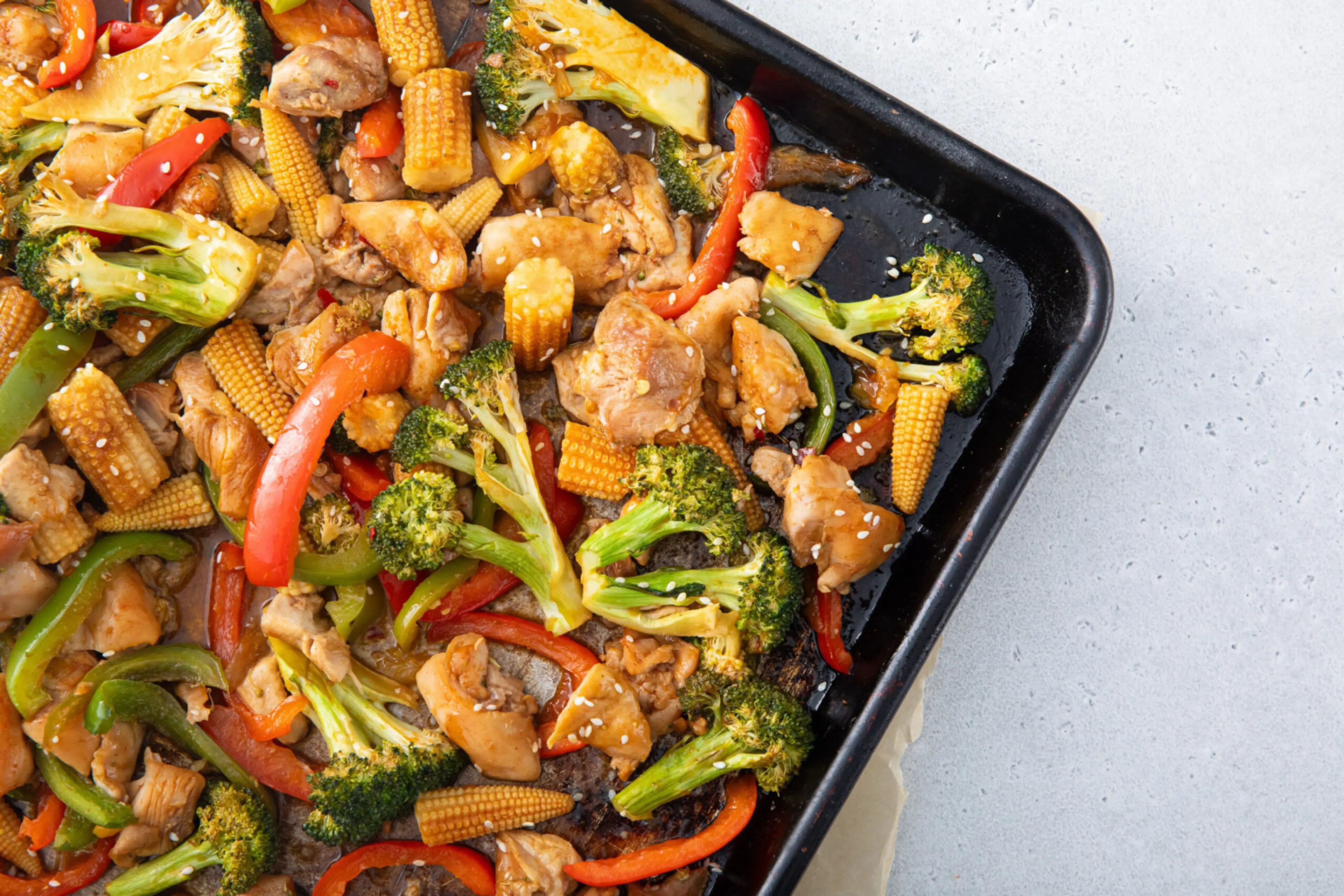Asian-Inspired Sheet Pan Chicken