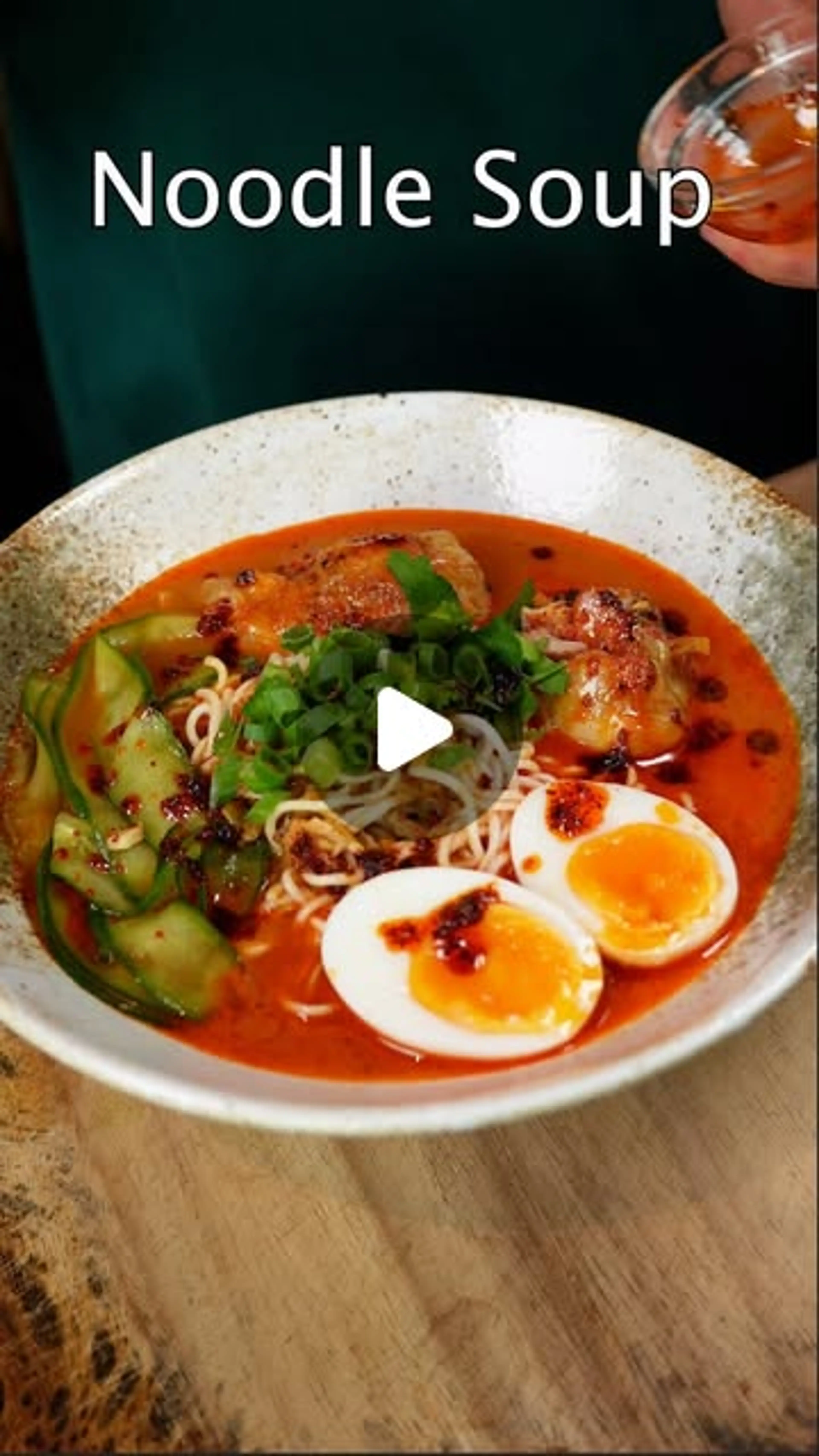 Chicken Nudelsuppe (Ramen)