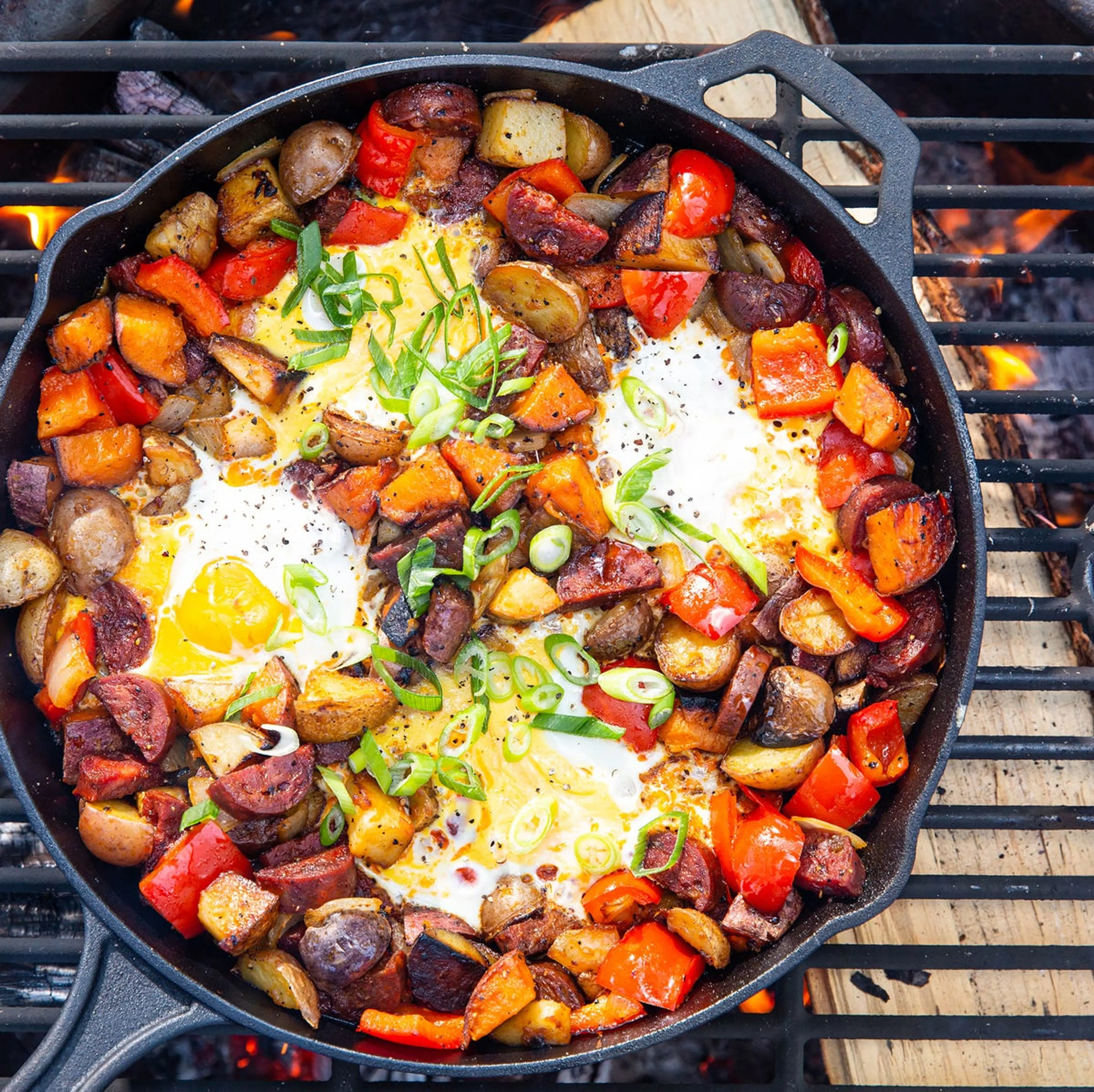 Maple Chorizo Breakfast Skillet