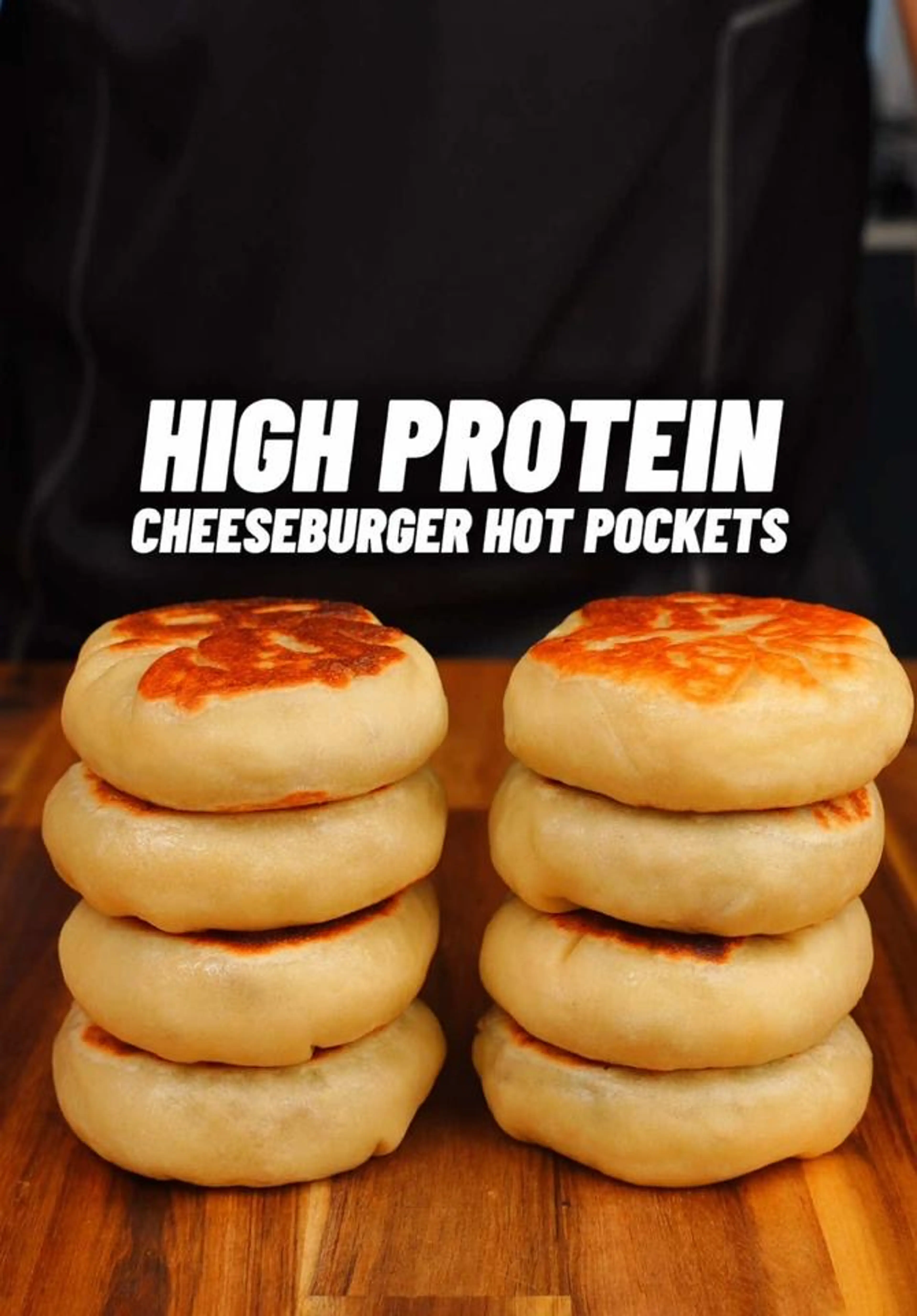 High Protein Cheeseburger Hotpockets