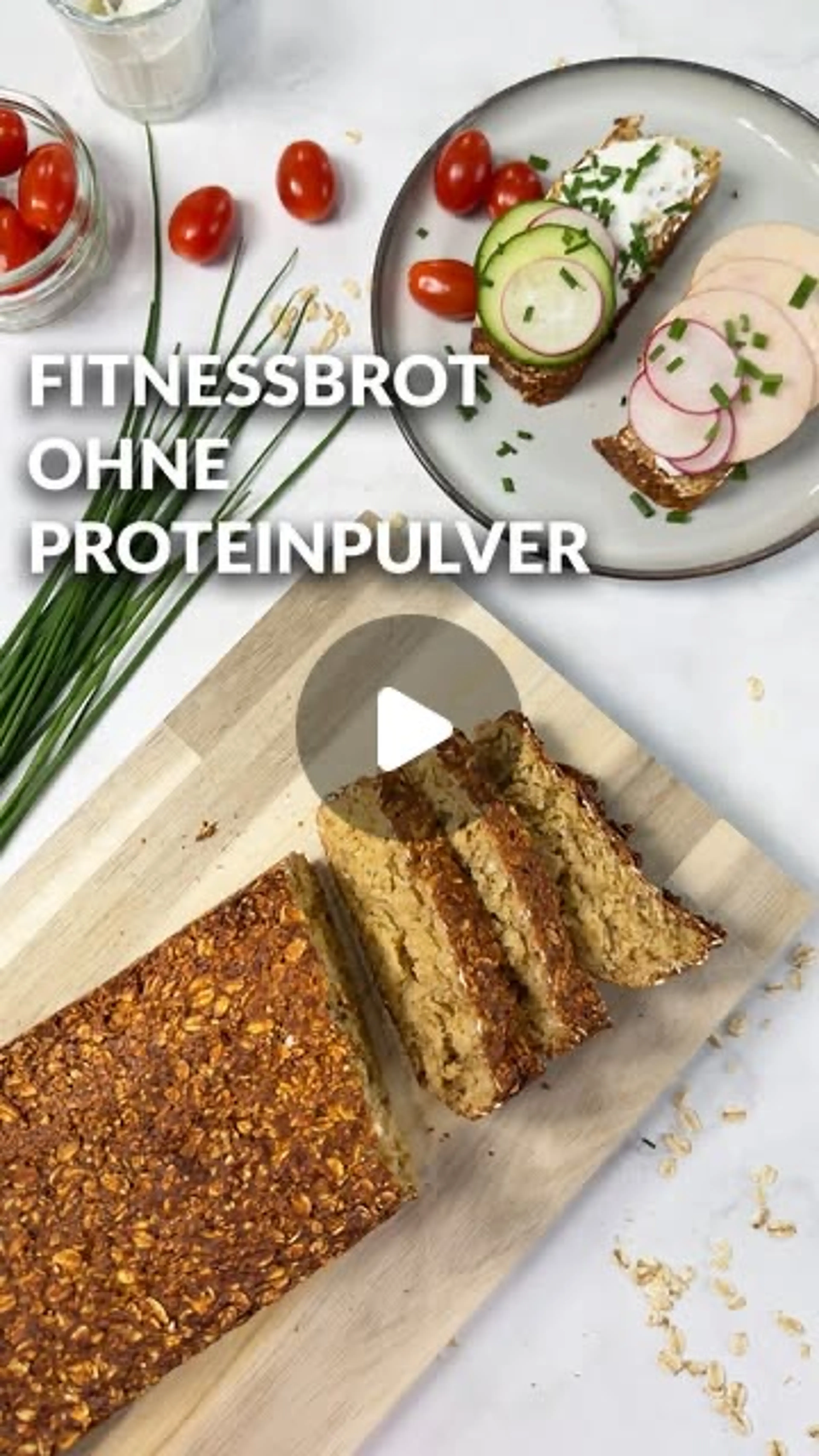 Protein Haferflockenbrot