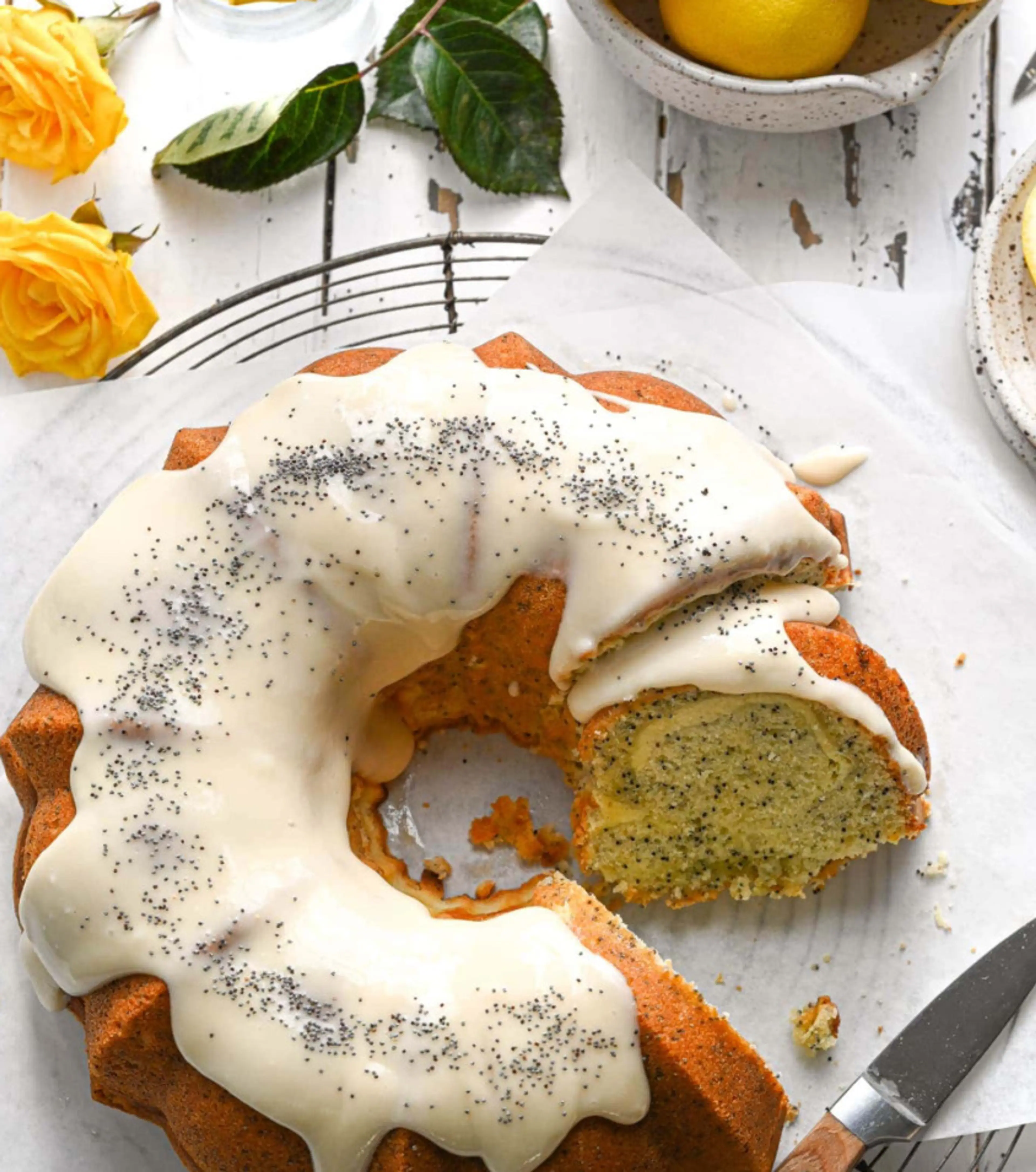 Pink’s Poppyseed Cake