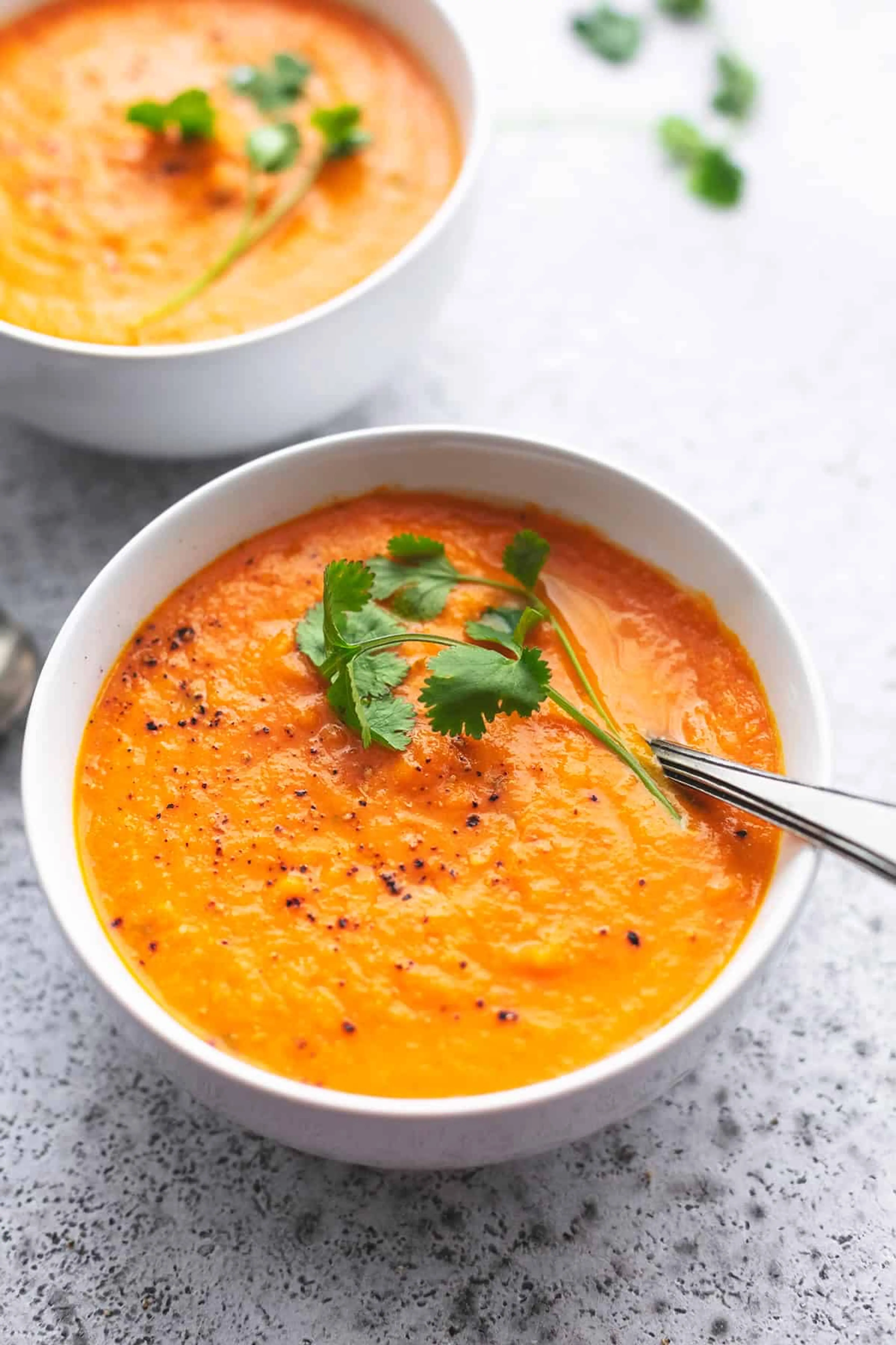 Carrot and Coriander Soup Recipe
