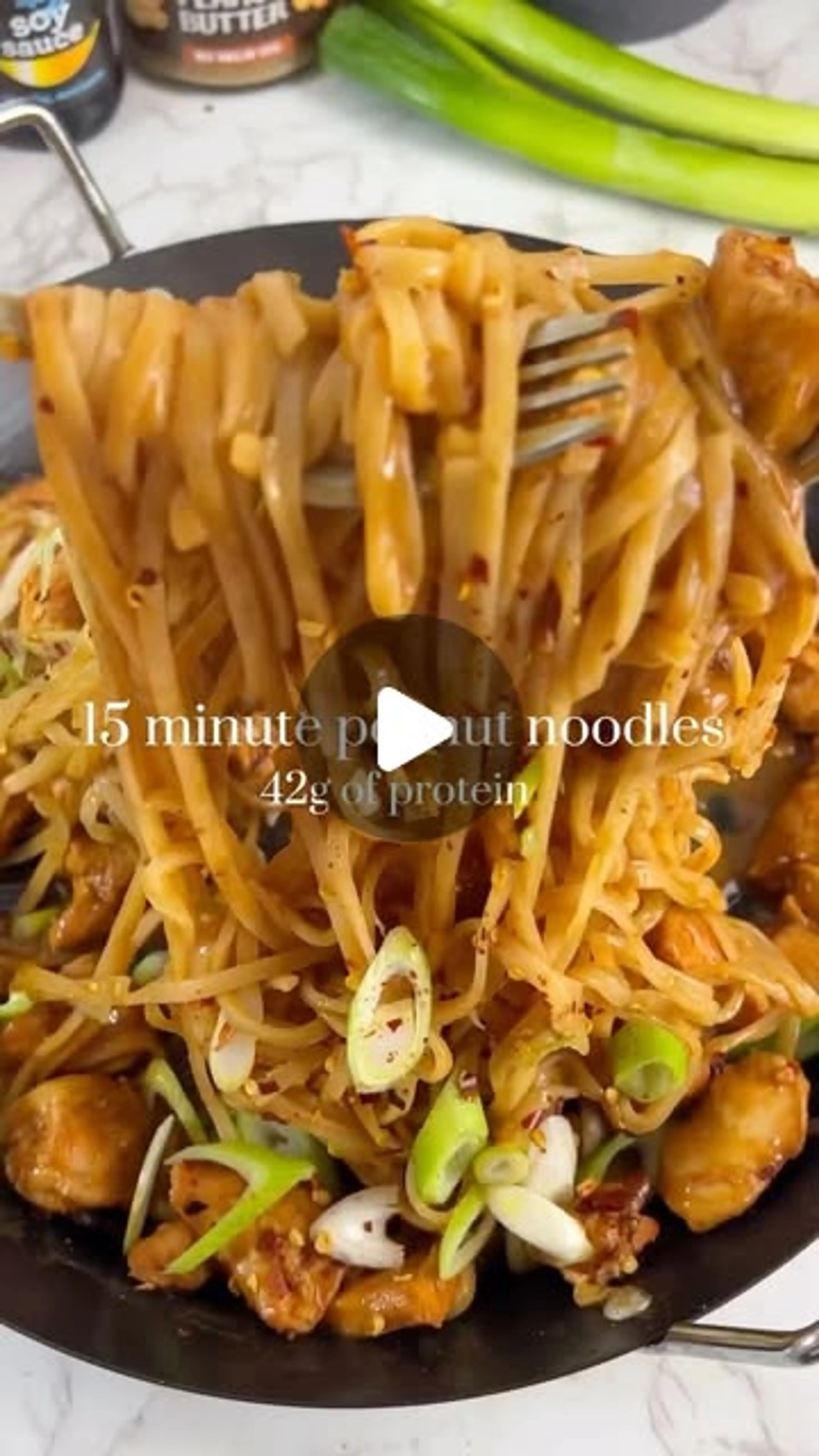 Chilli Peanut Noodles