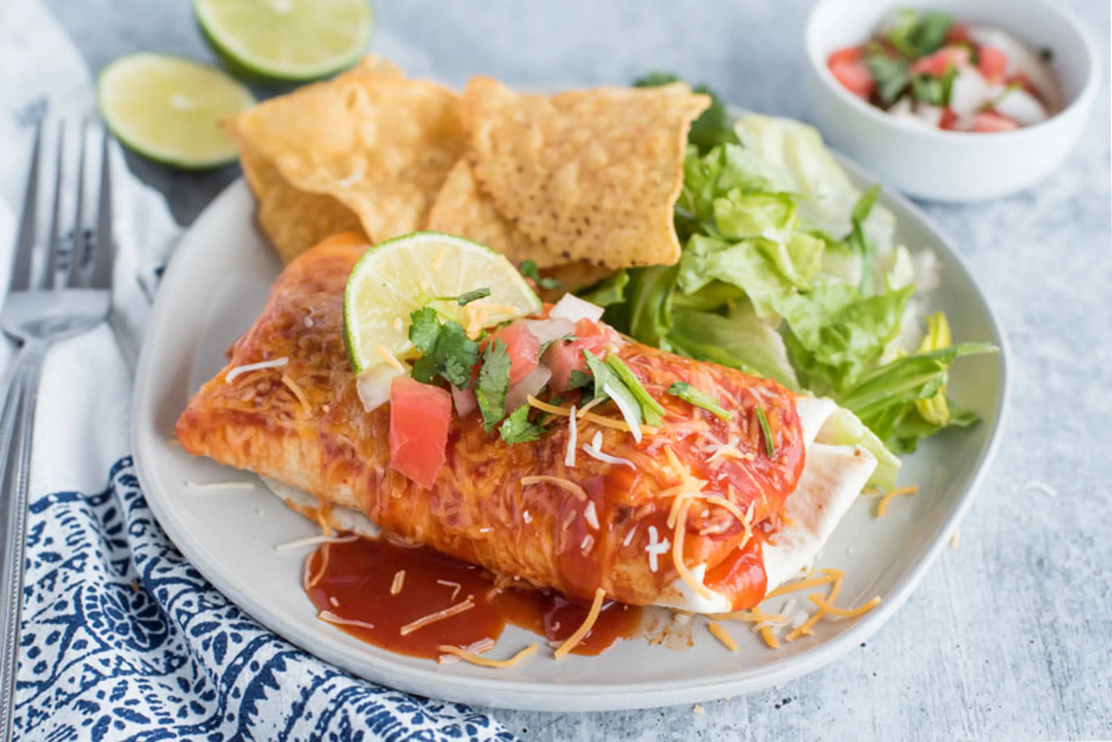 Easy Pressure Cooker Chile Colorado Smothered Burritos