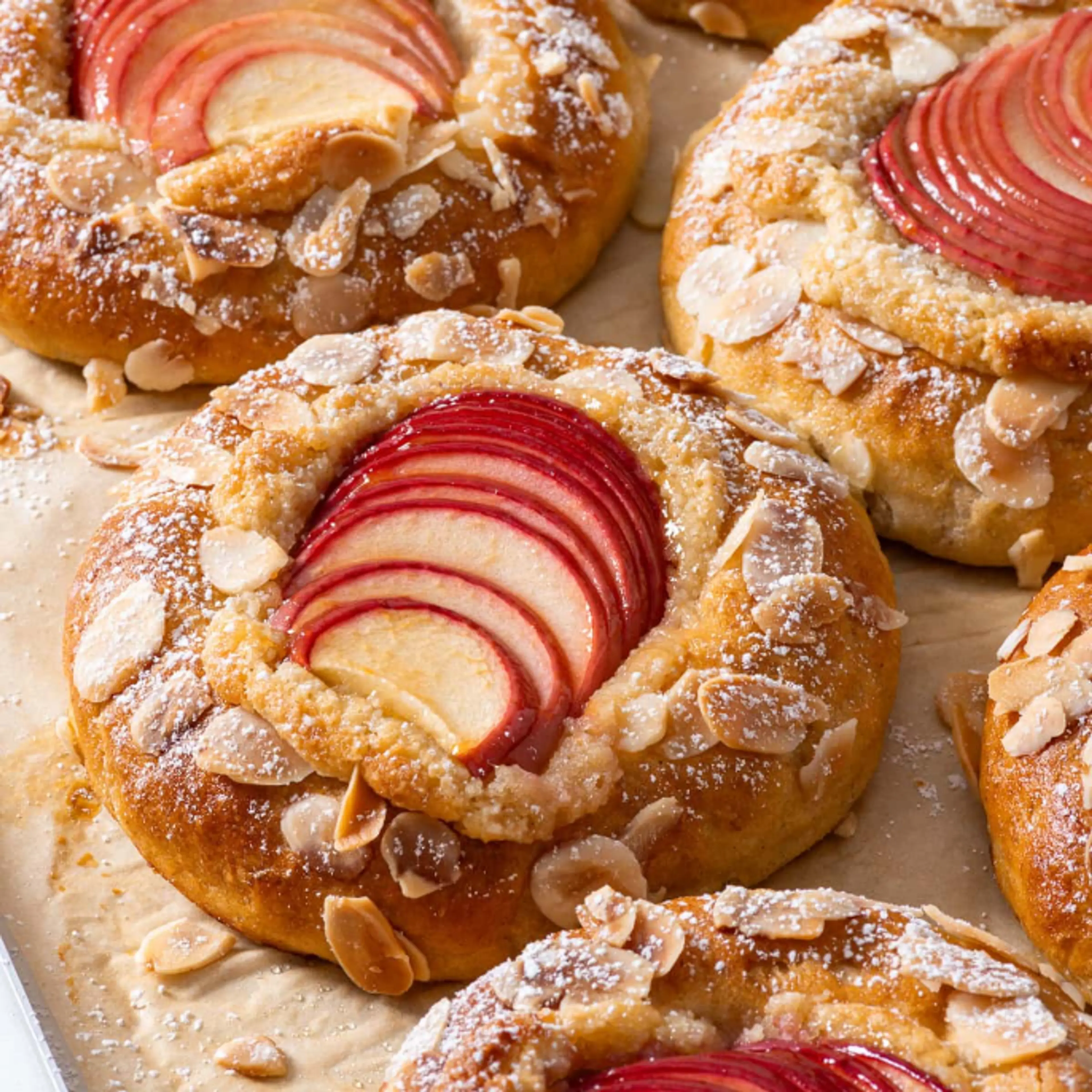Gluten Free Apple Brioche Buns