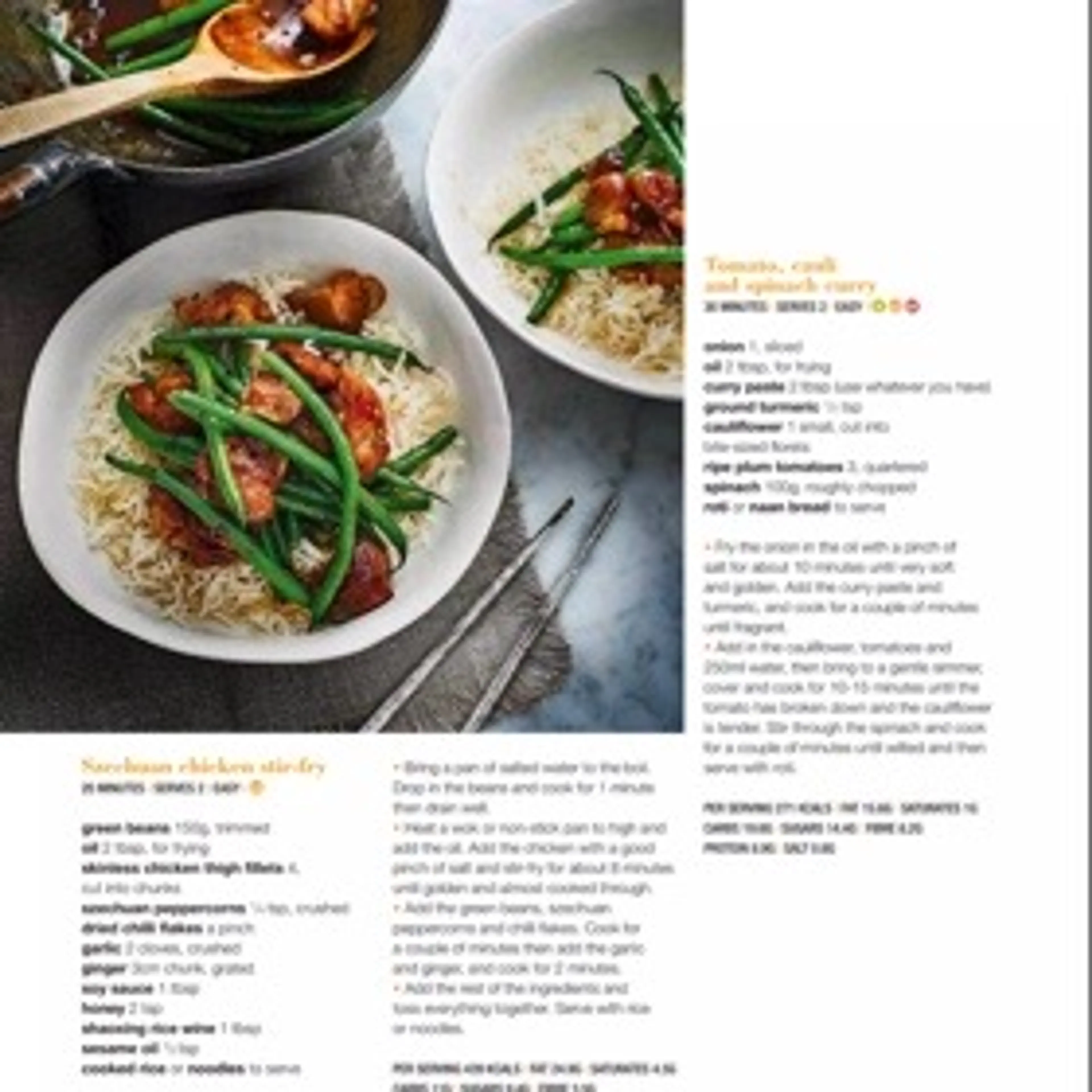 Szechuan chicken stir-fry