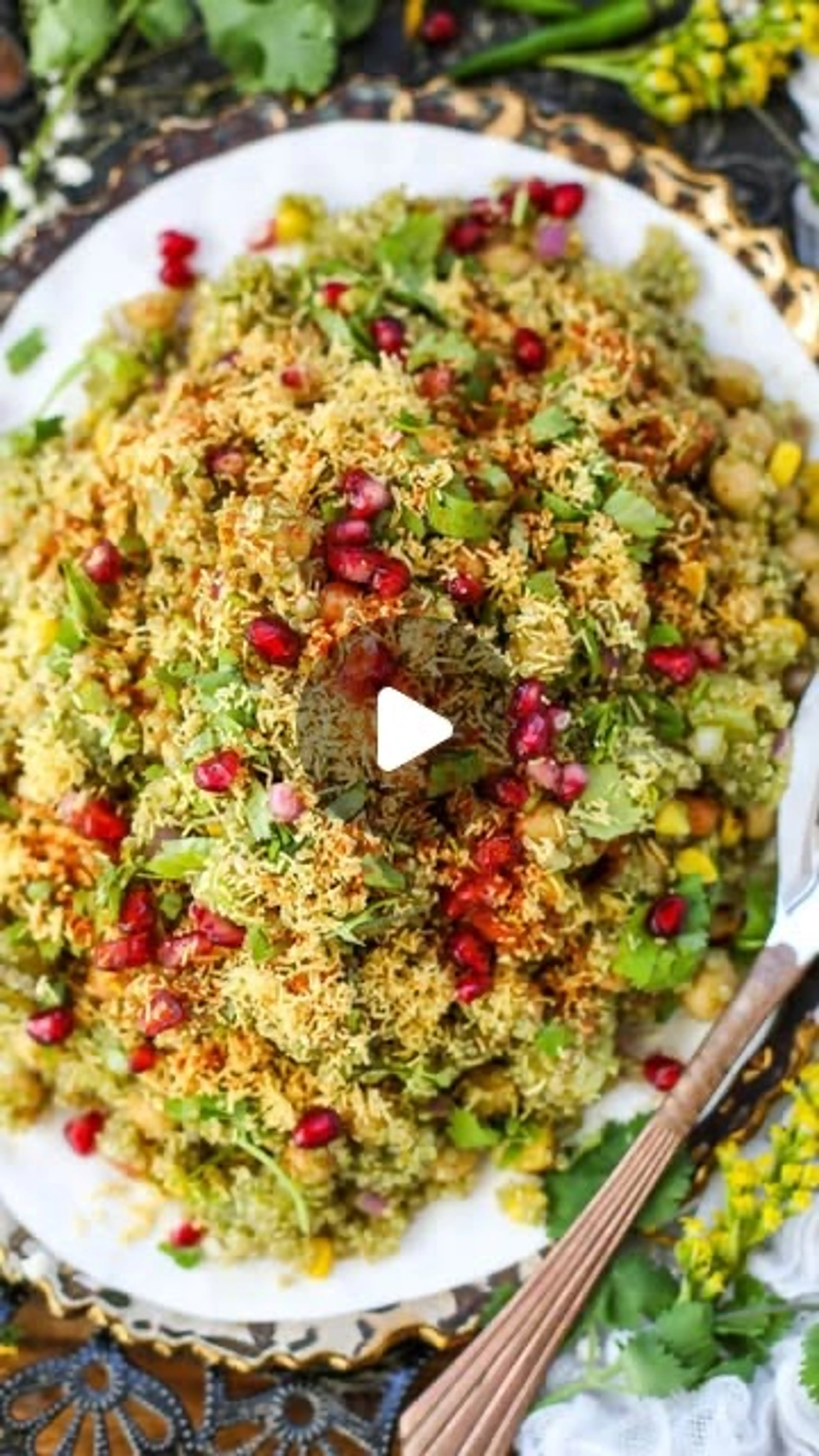 Quinoa Bhel