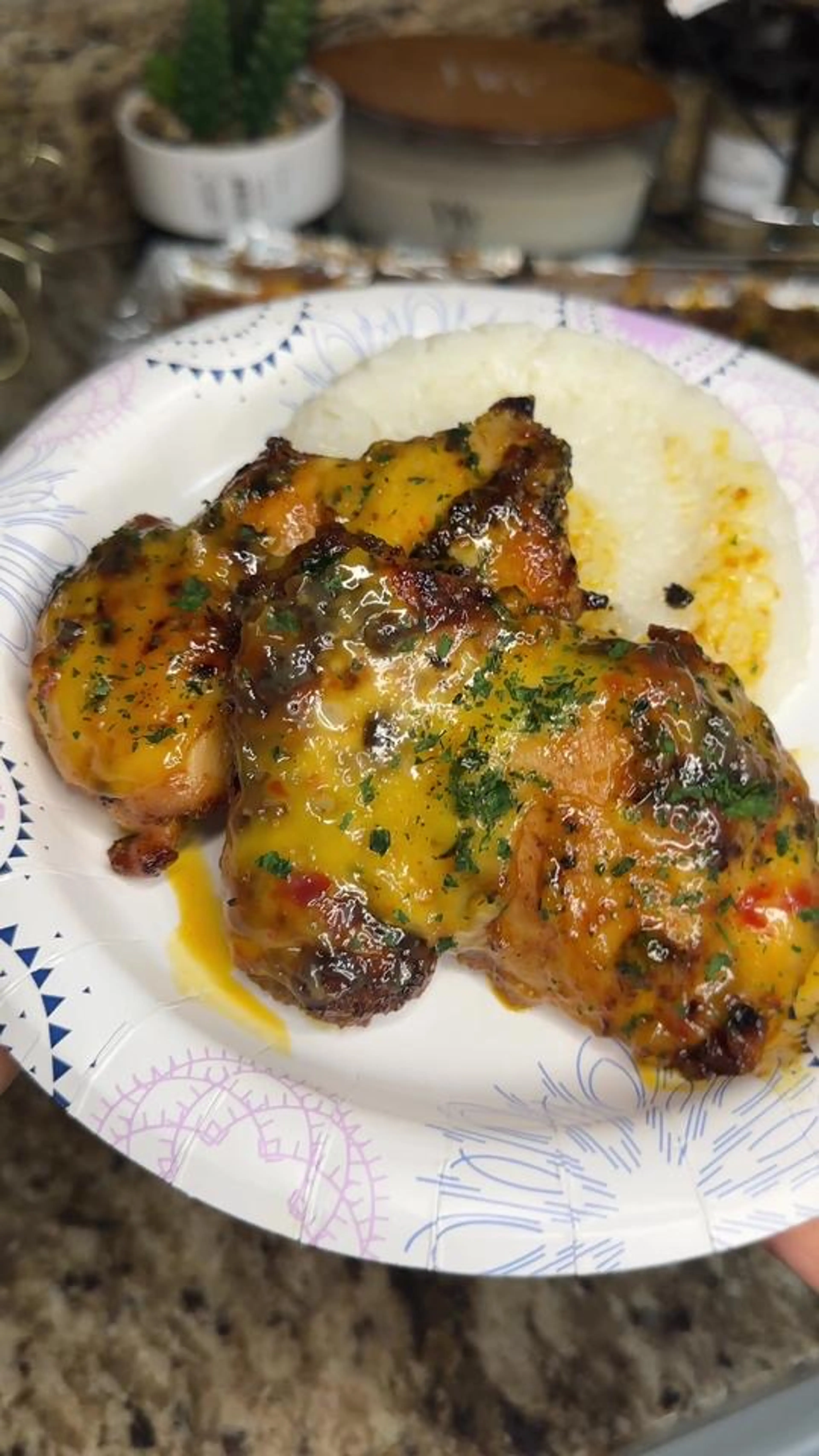 Bang Bang Chicken Thighs