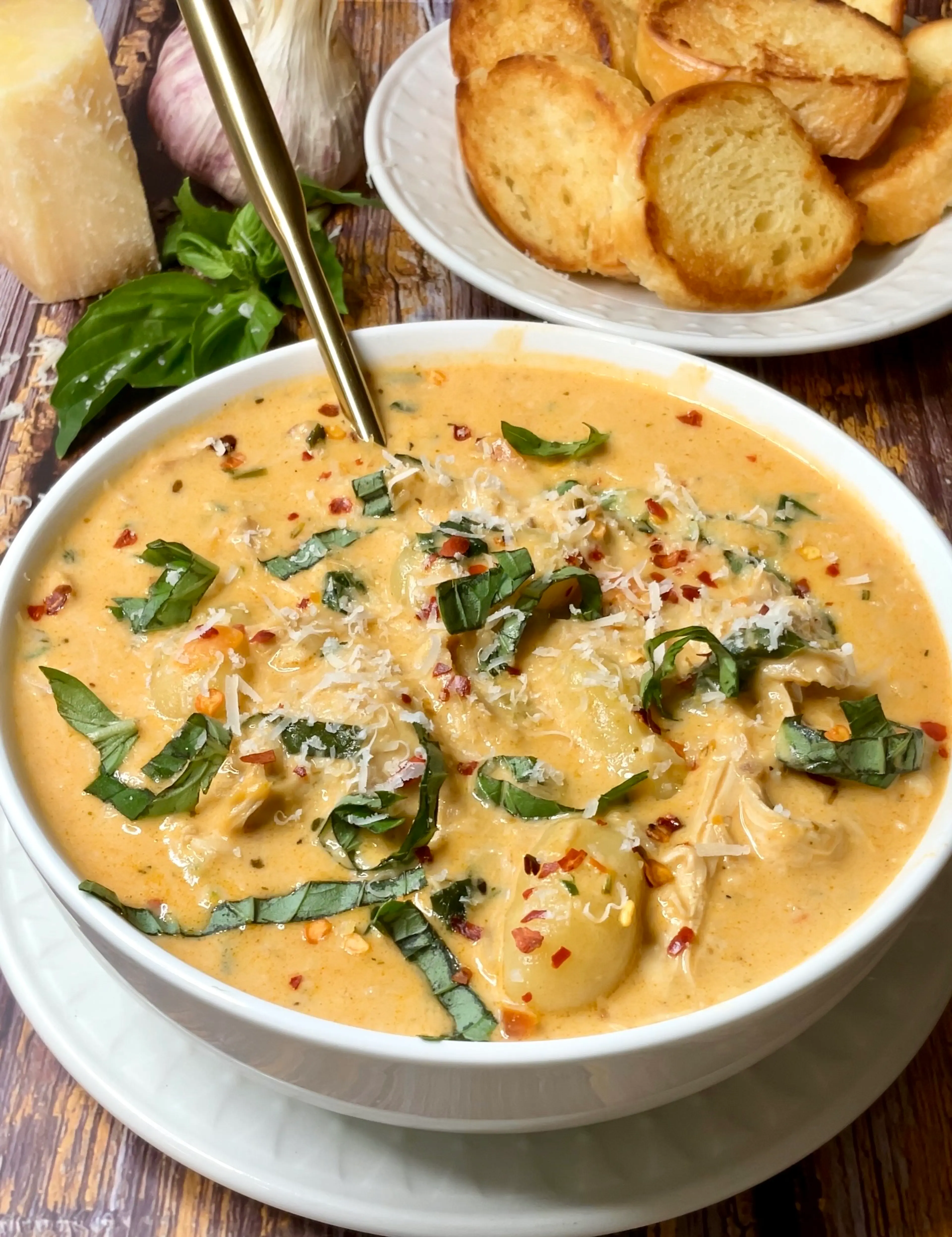 Marry Me Chicken and Gnocchi Soup