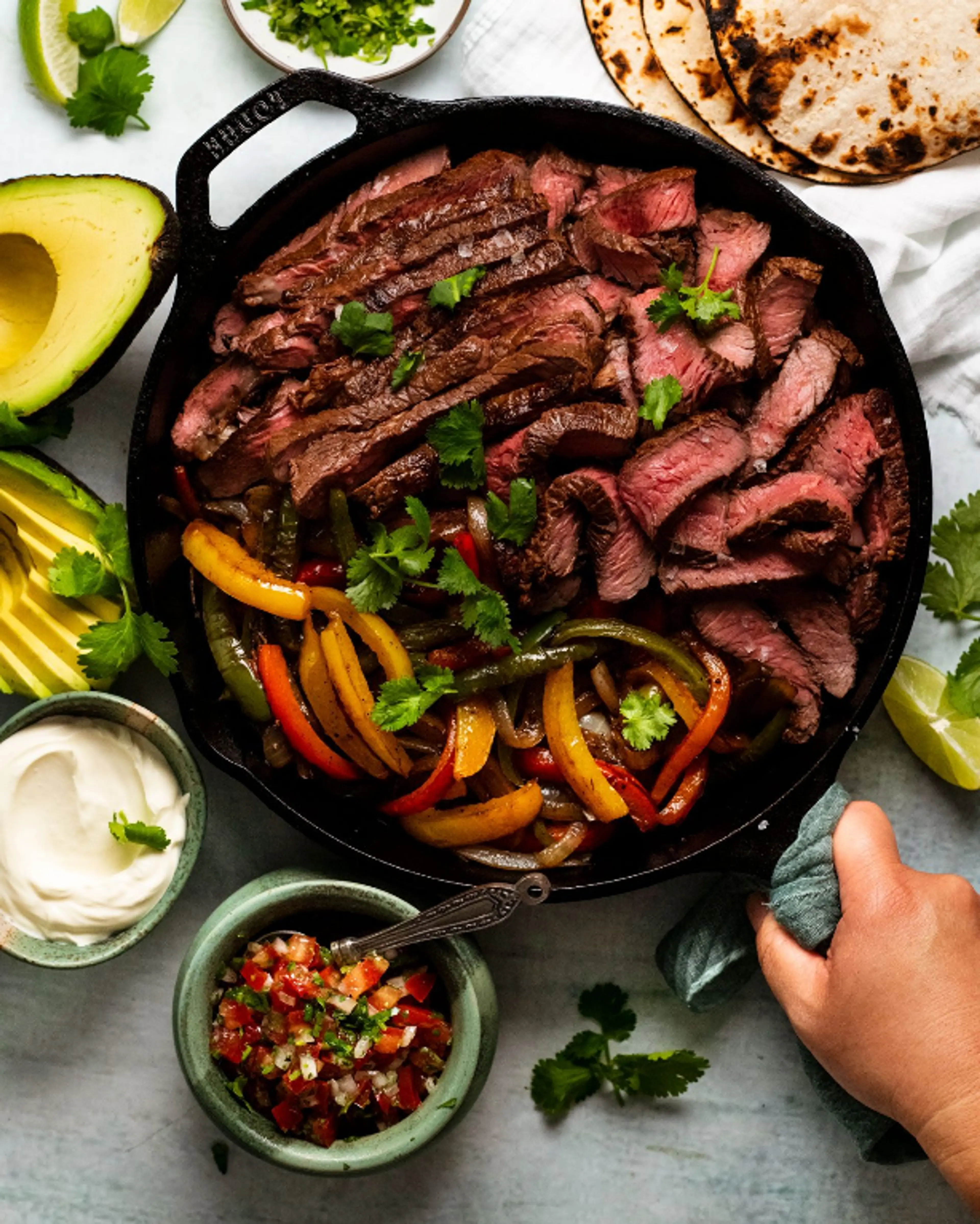 Beef Steak Fajitas