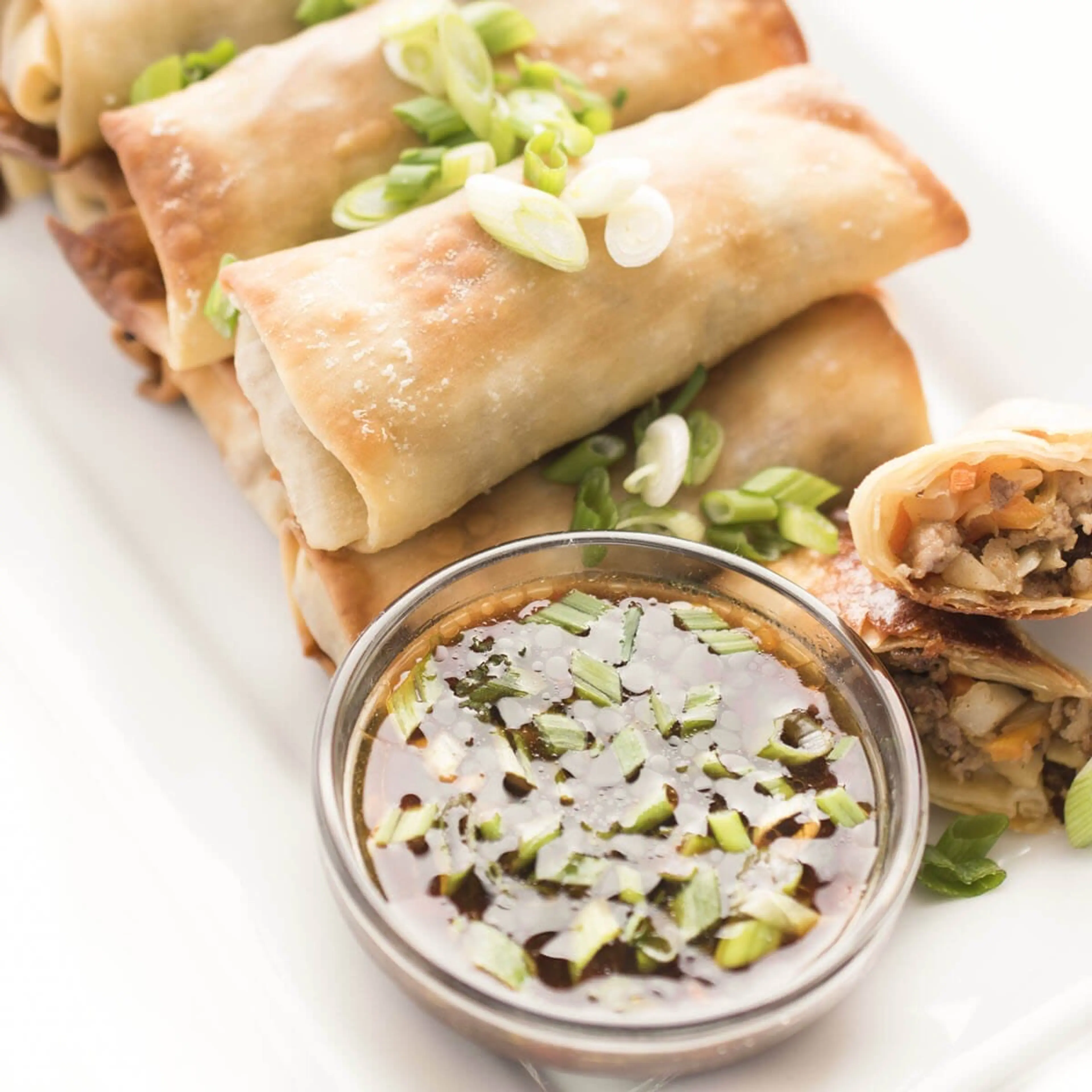 Crispy Oven Baked Egg Rolls