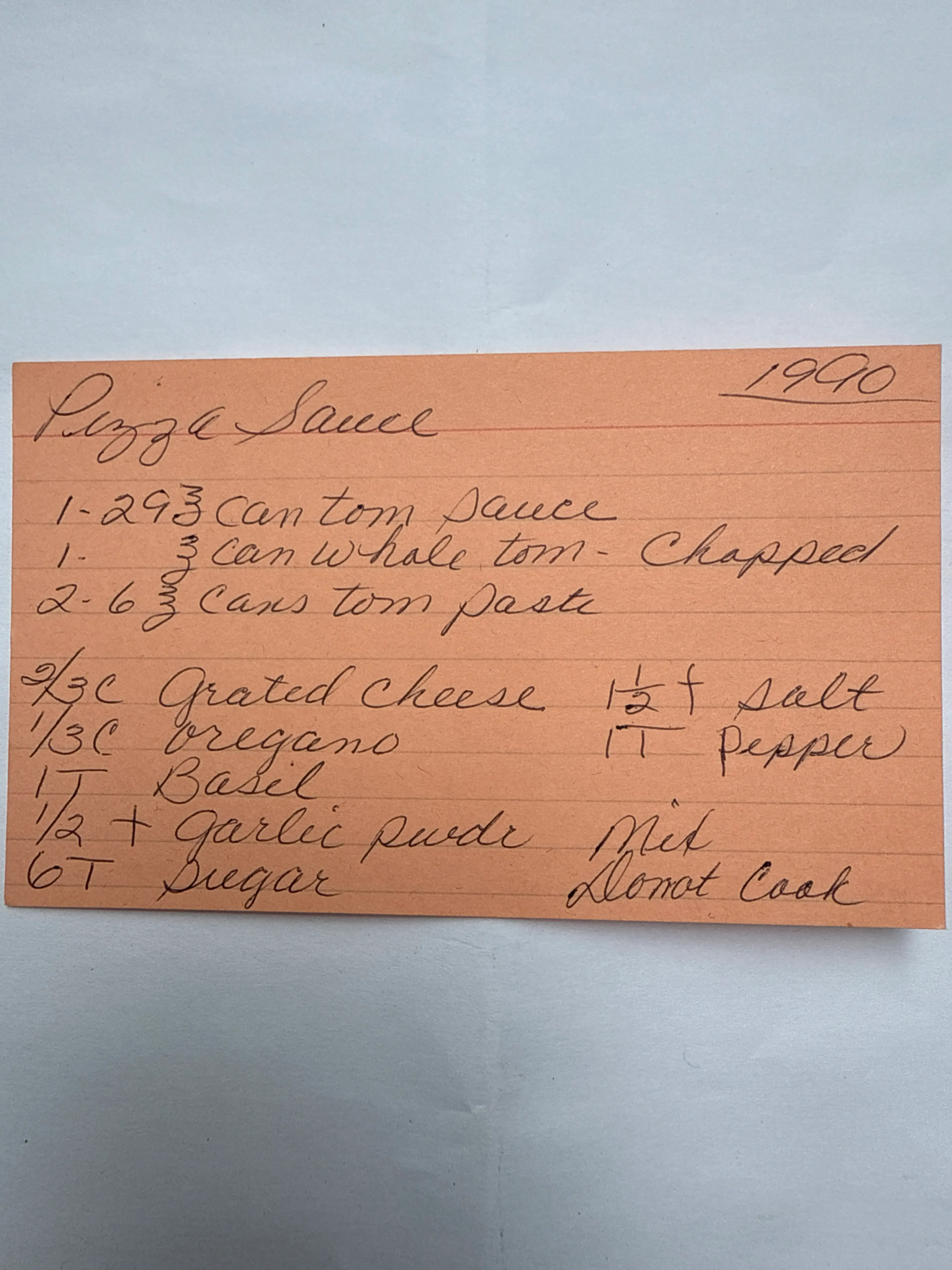 Pizza Sauce