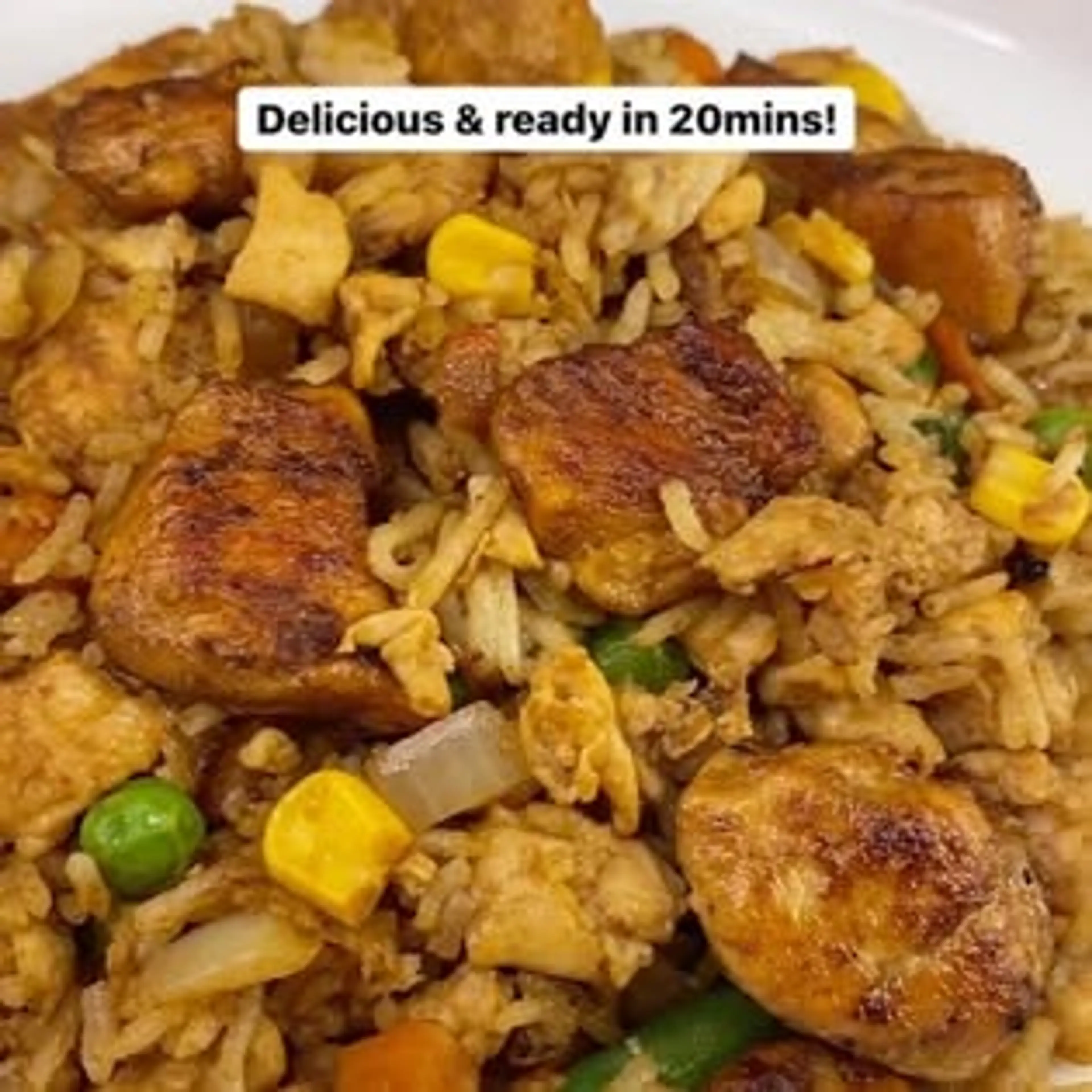 Chicken Egg Fried Rice!