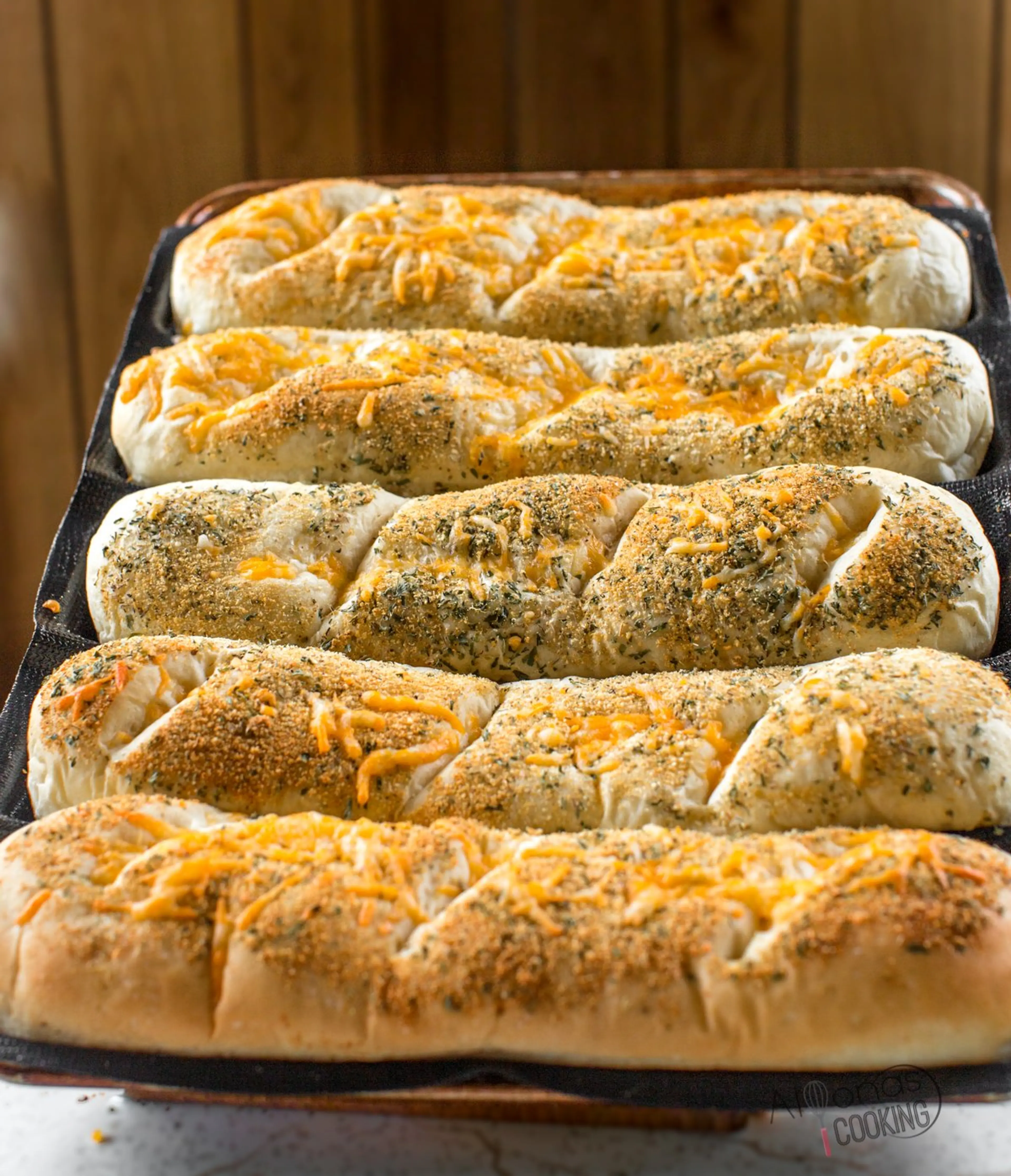 Subway Bread Recipe (Italian Herb and Cheese)