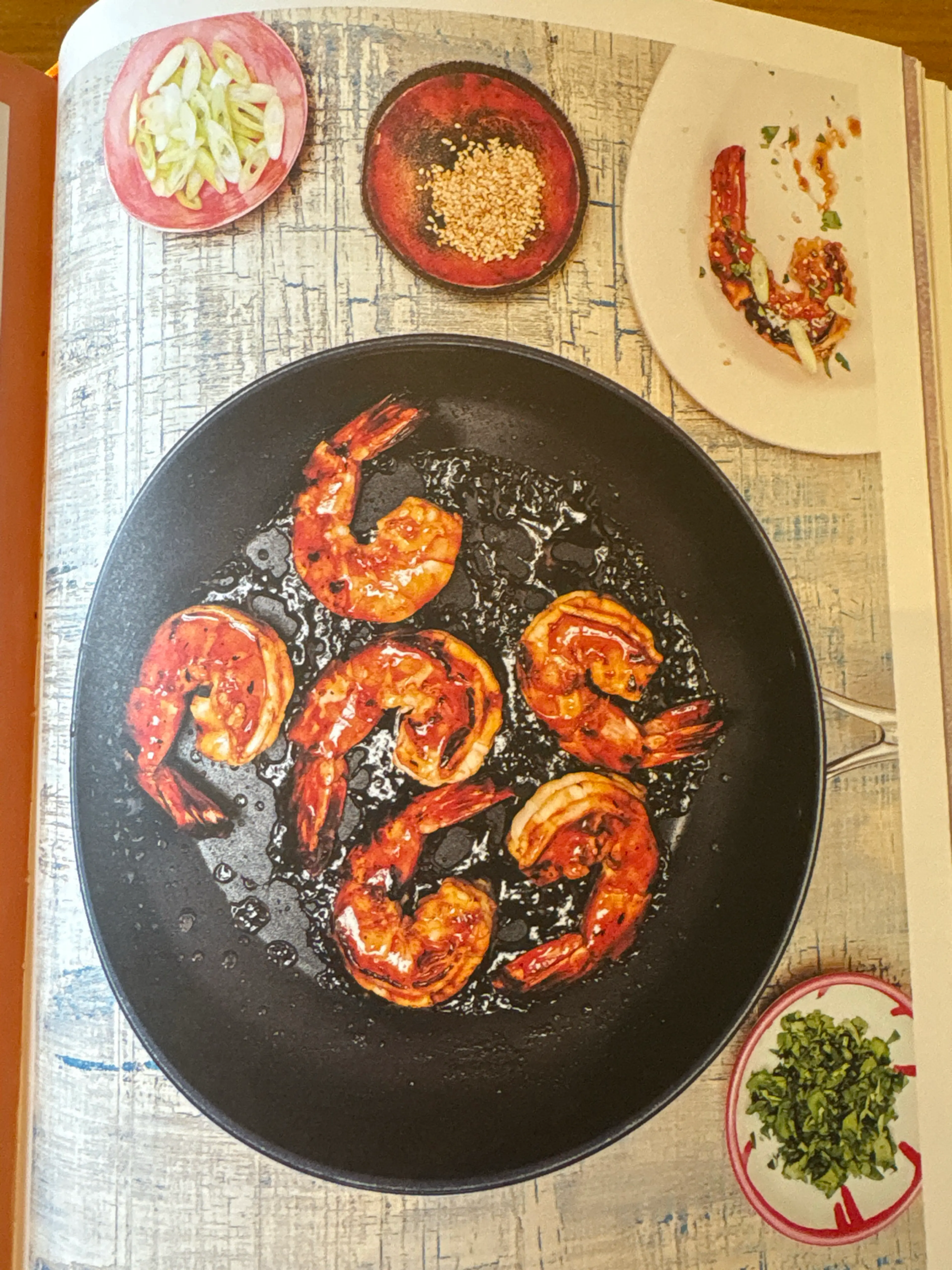 TAMARIND HONEY PRAWNS