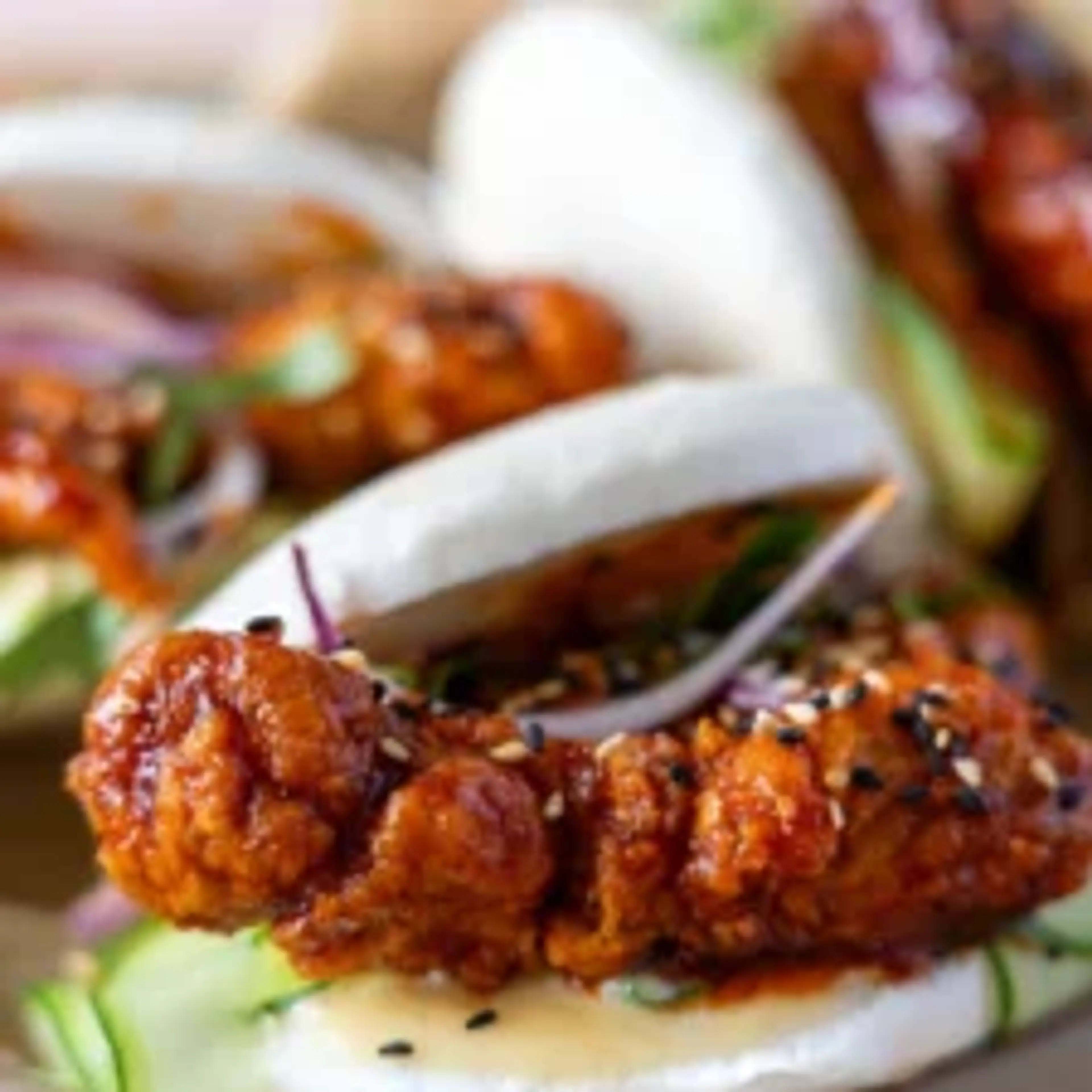 Korean Chicken Bao