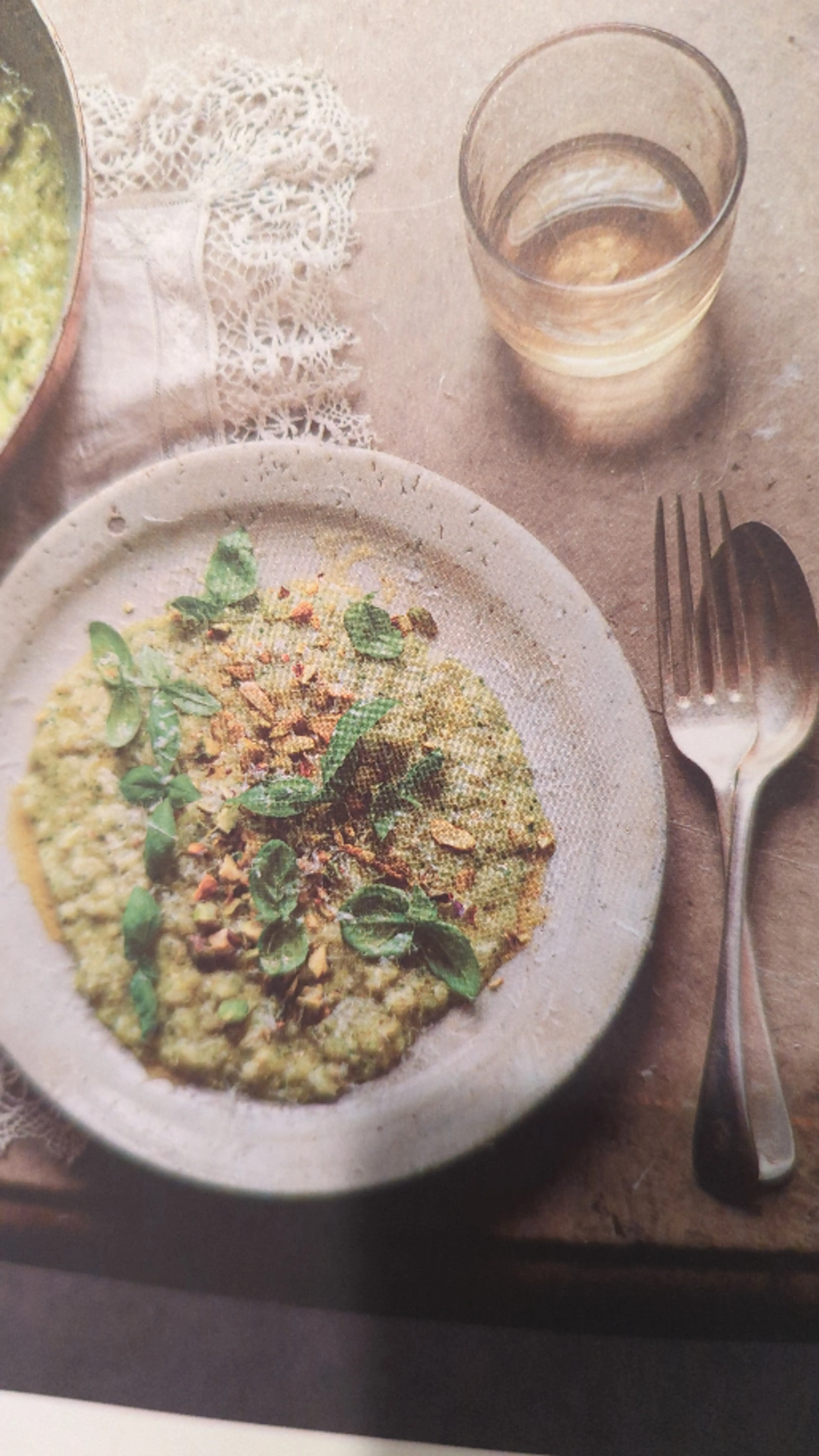 Green Pepper Risotto