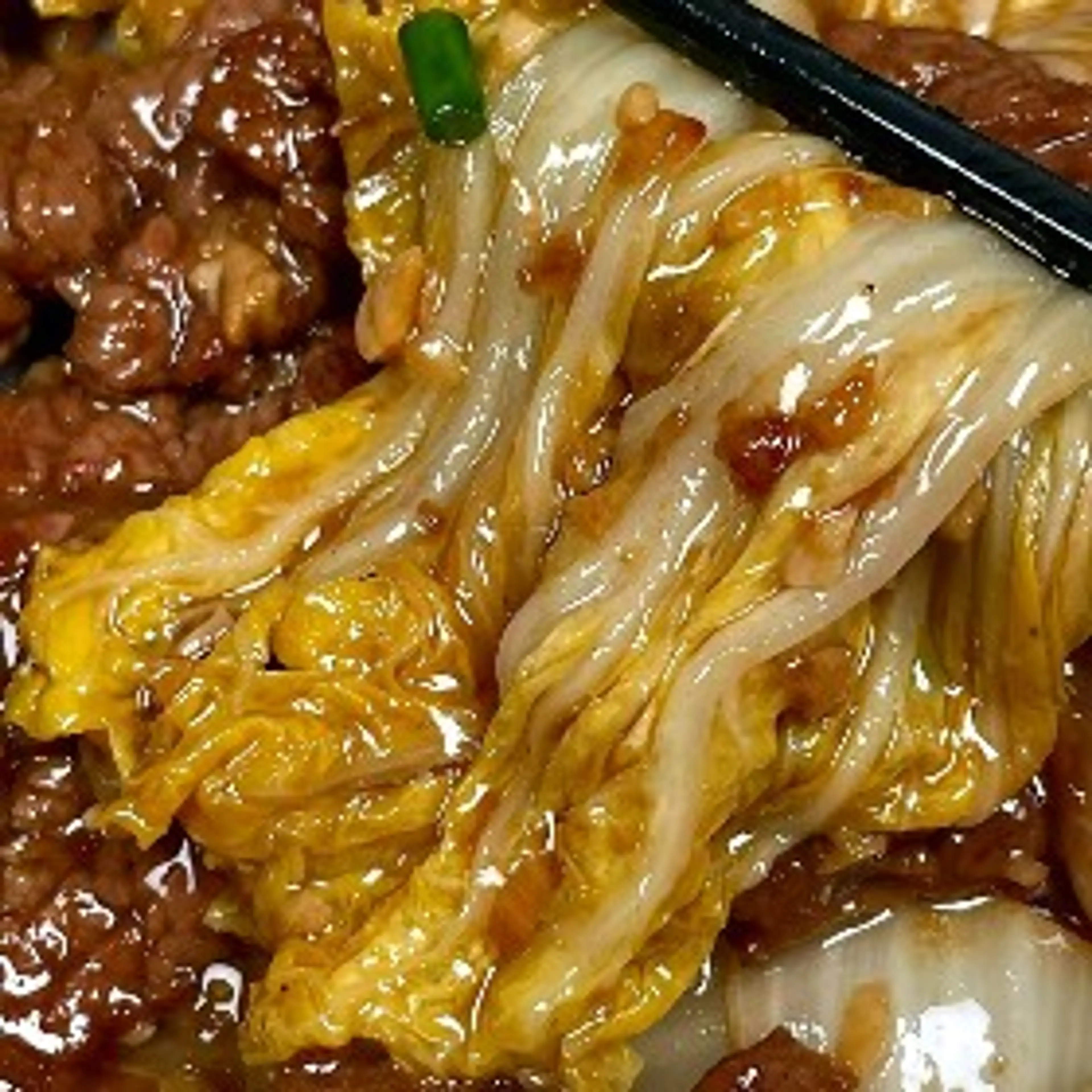 Beef with Napa Cabbage Stir-Fry