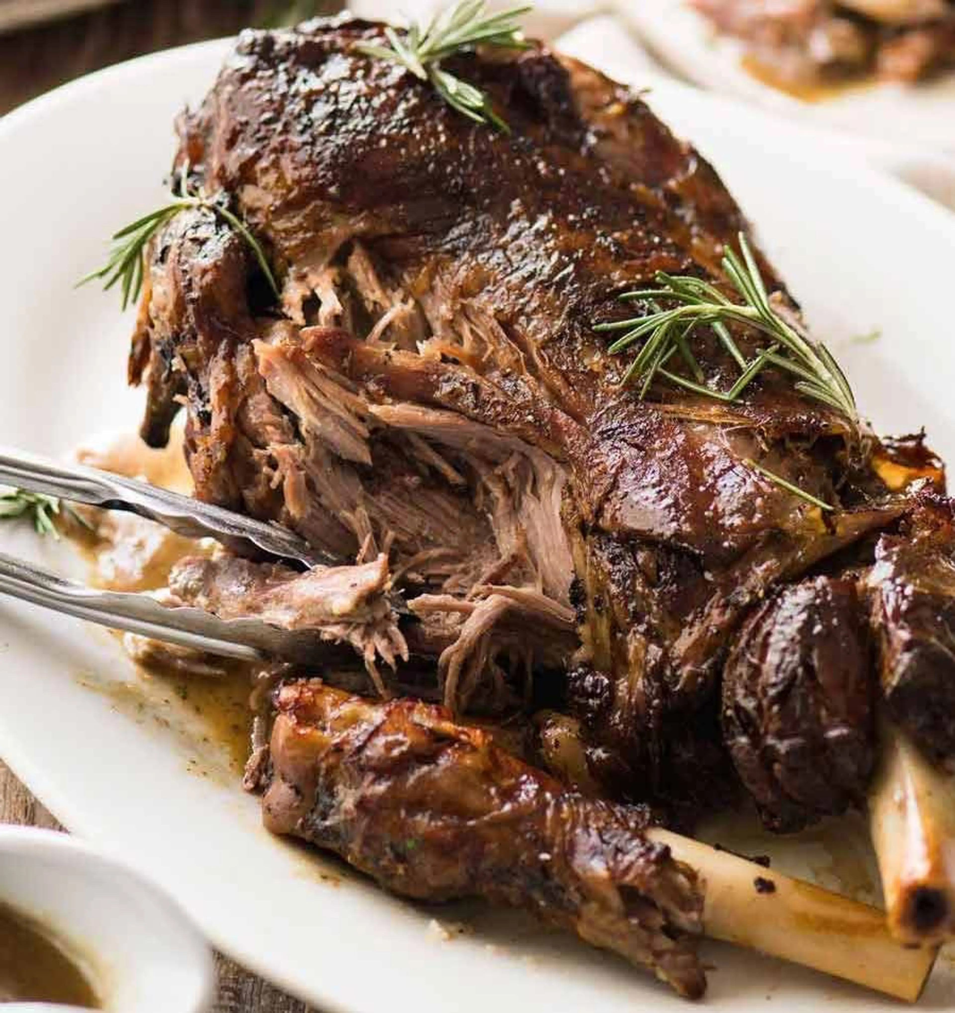 Slow Roast Leg of Lamb
