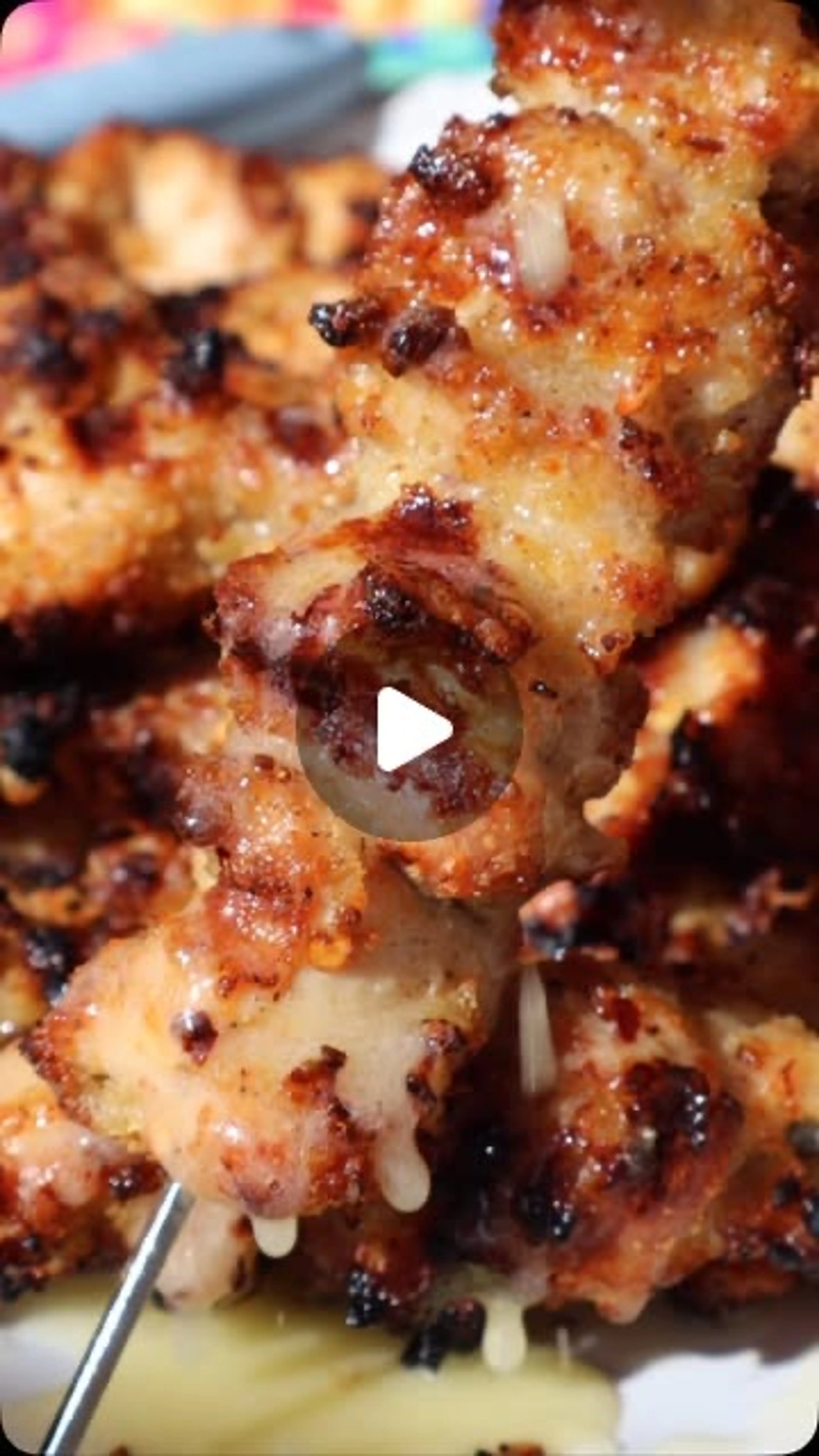Lemon Butter Parmesan Chicken / Chicken Spiedini