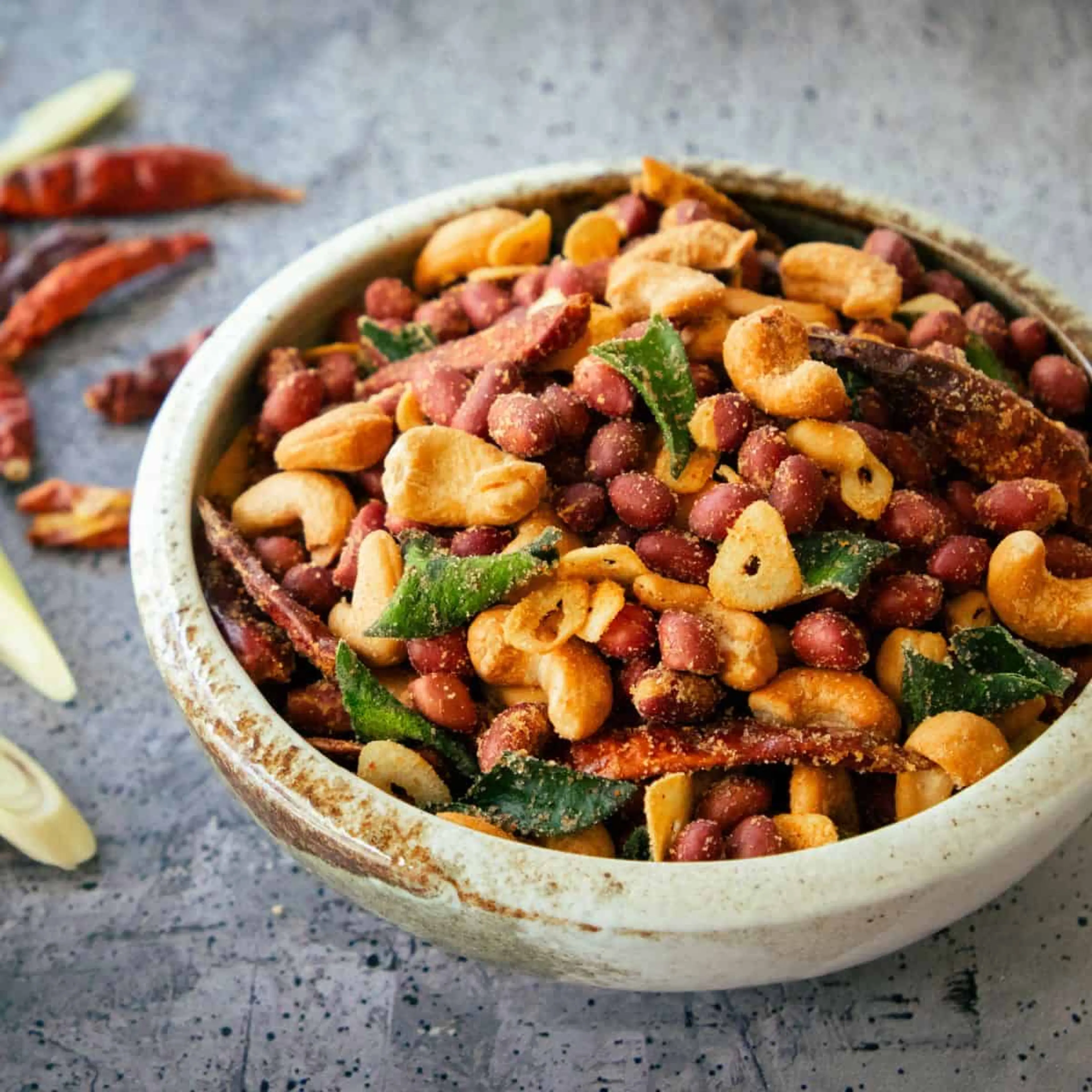 Thai Chili & Herb Peanuts (Tom Yum Peanuts)
