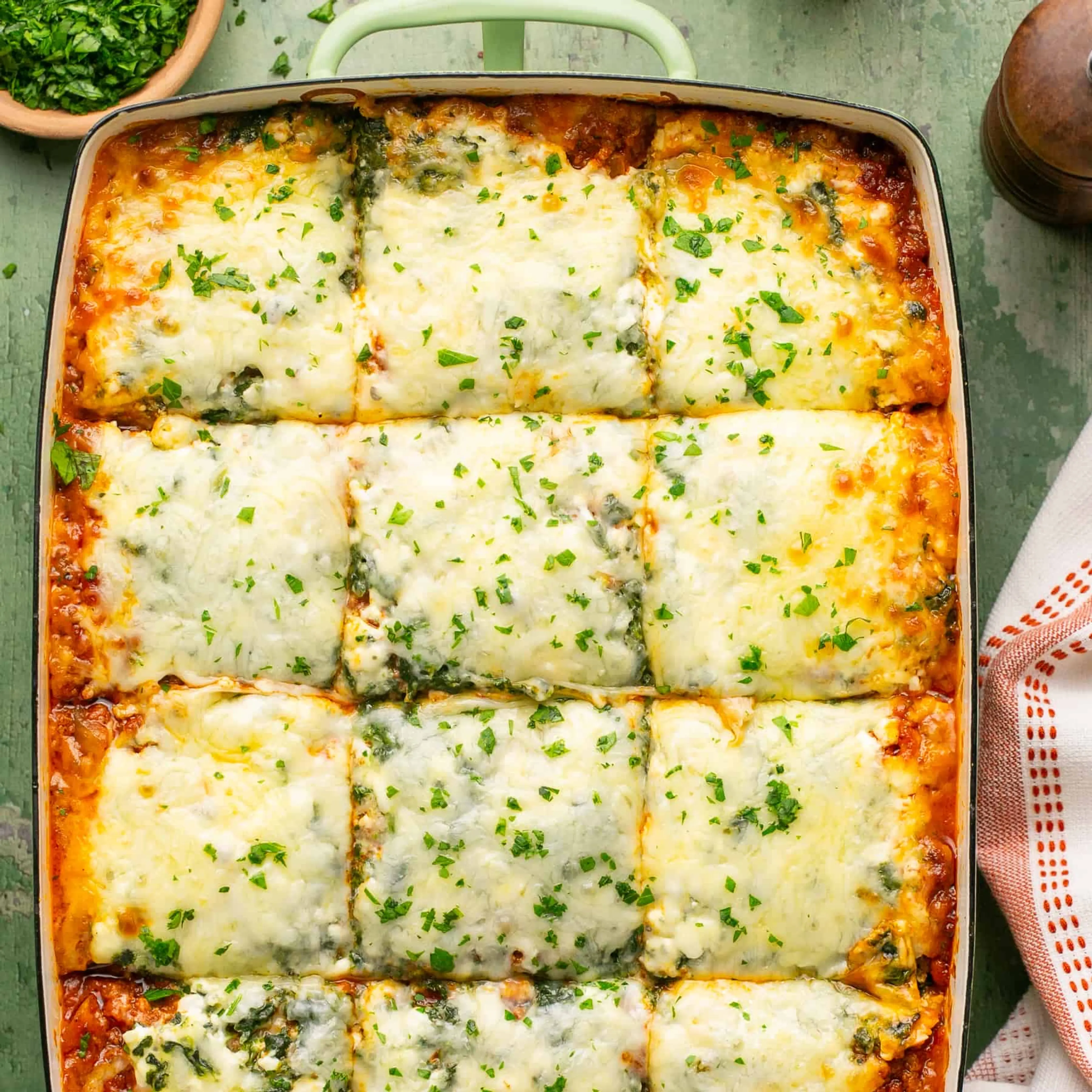 Cottage Cheese Lasagna
