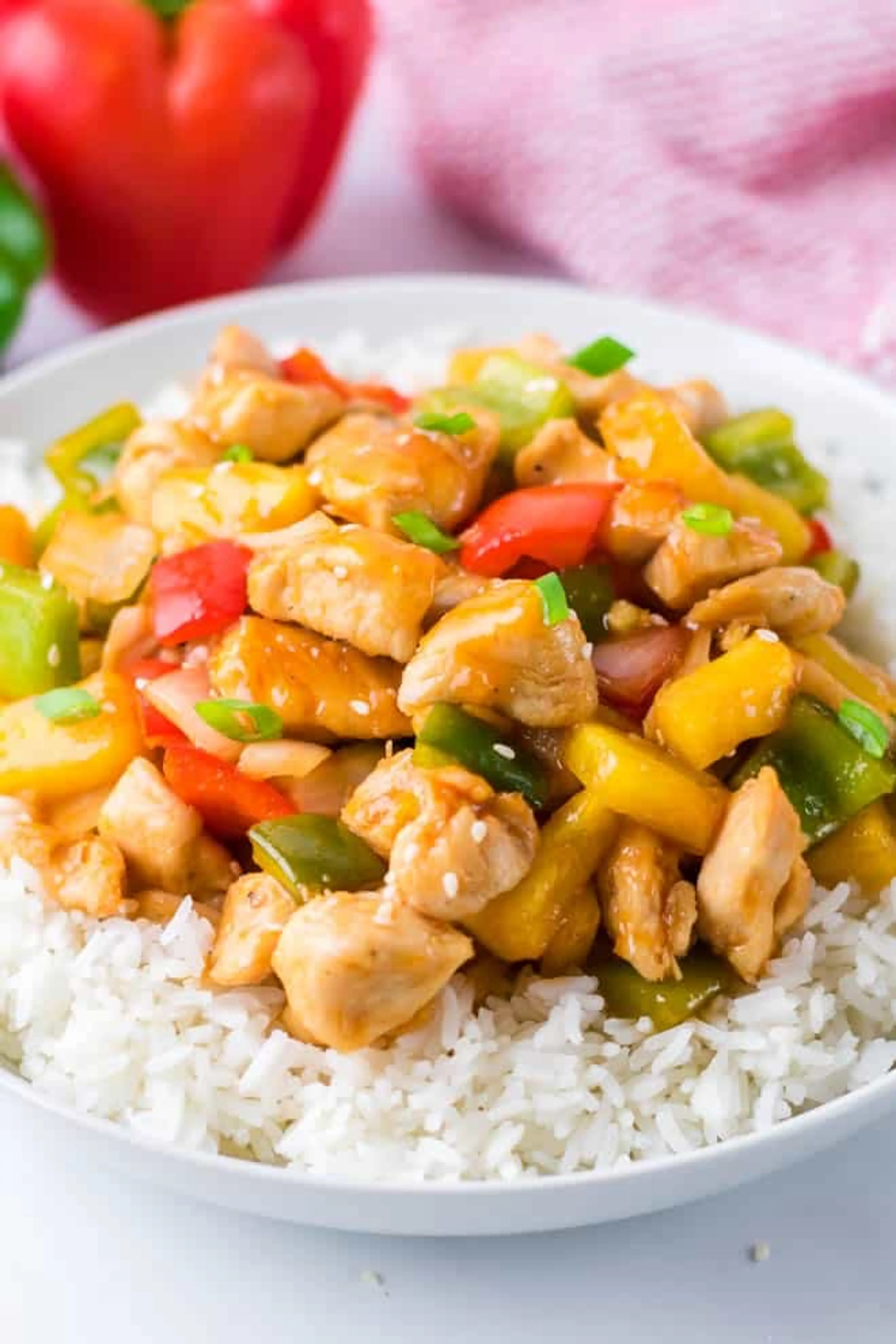 Sweet and Sour Chicken with Pineapple