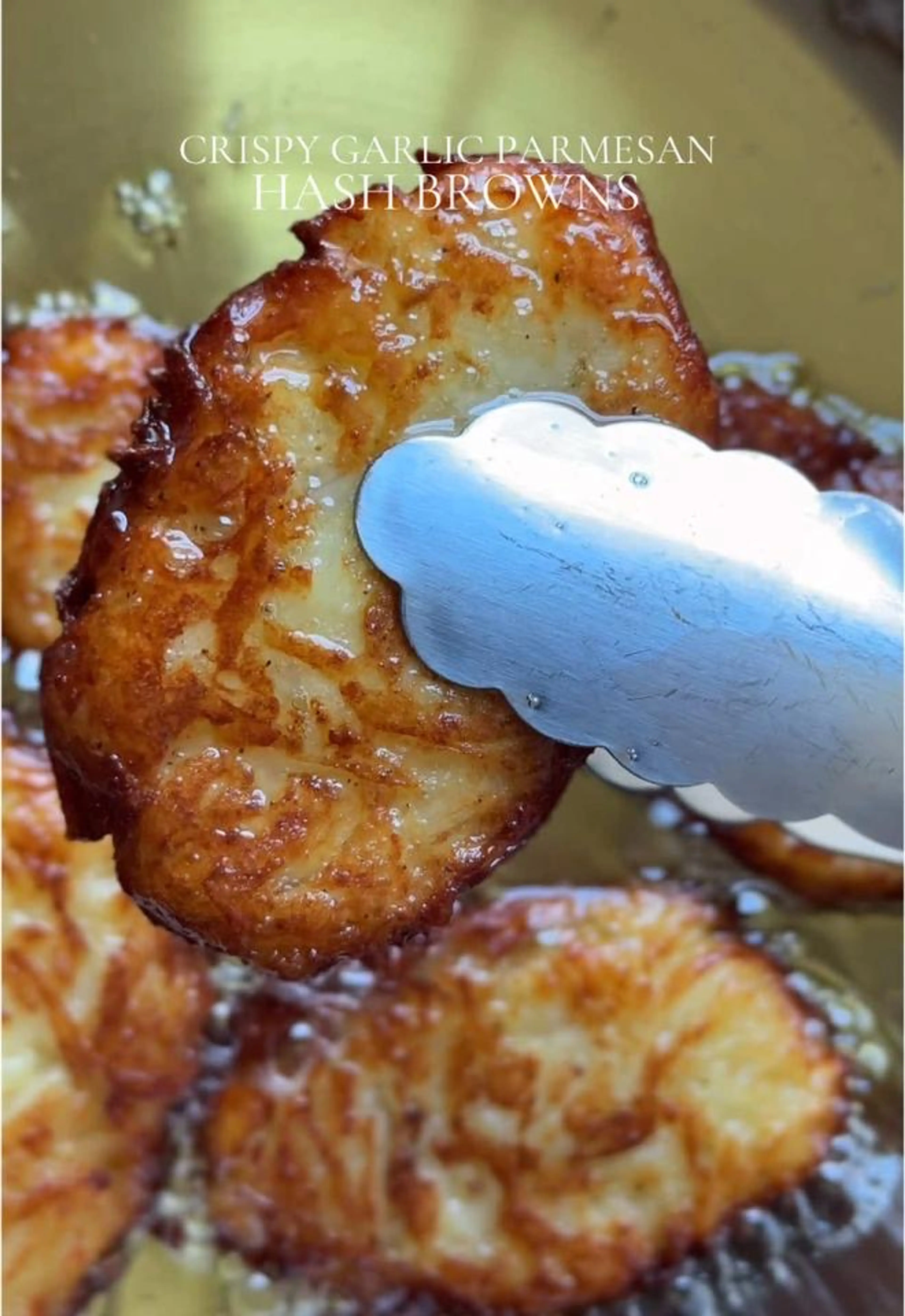 Garlic Parmesan Hashbrown