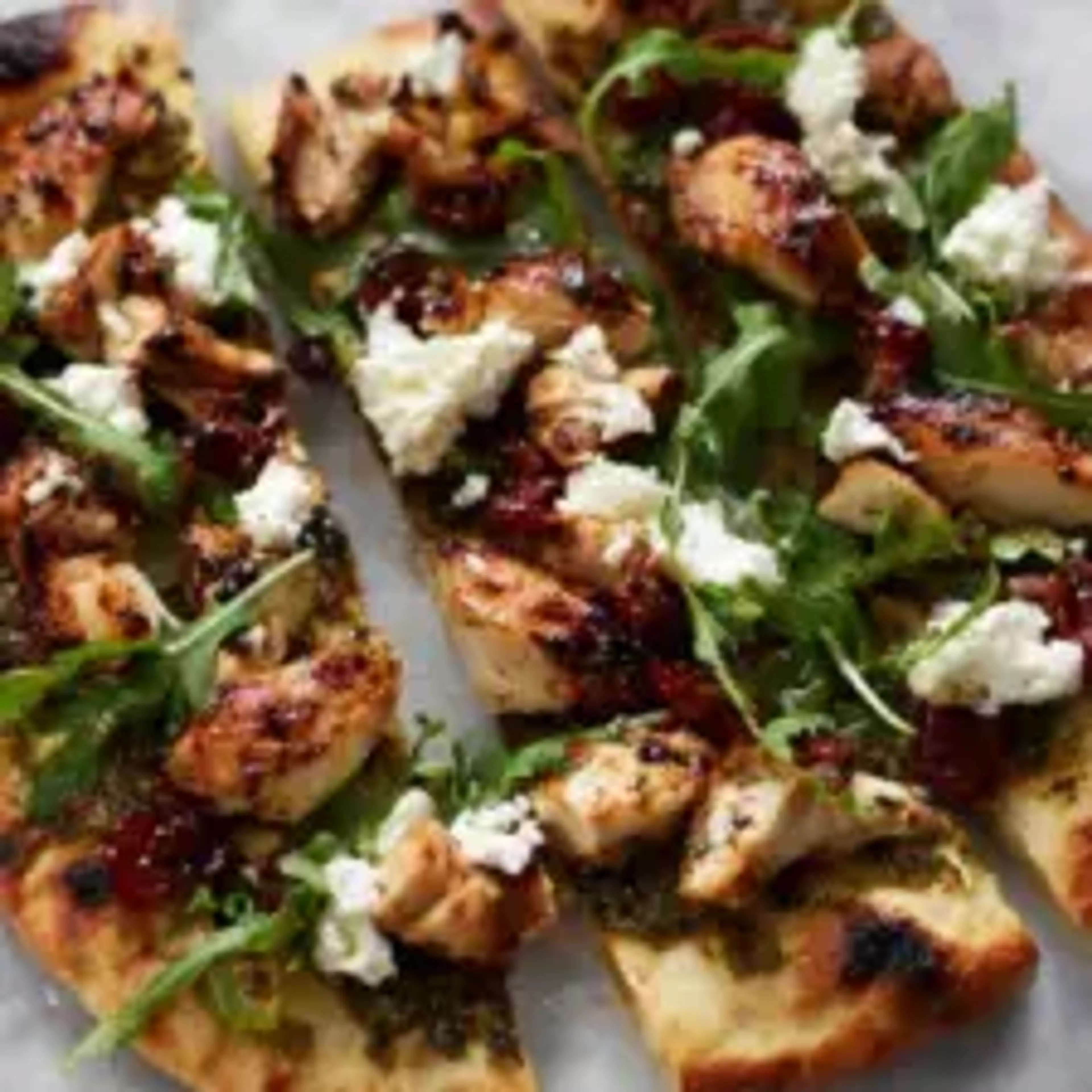 Pesto Chicken Flatbread