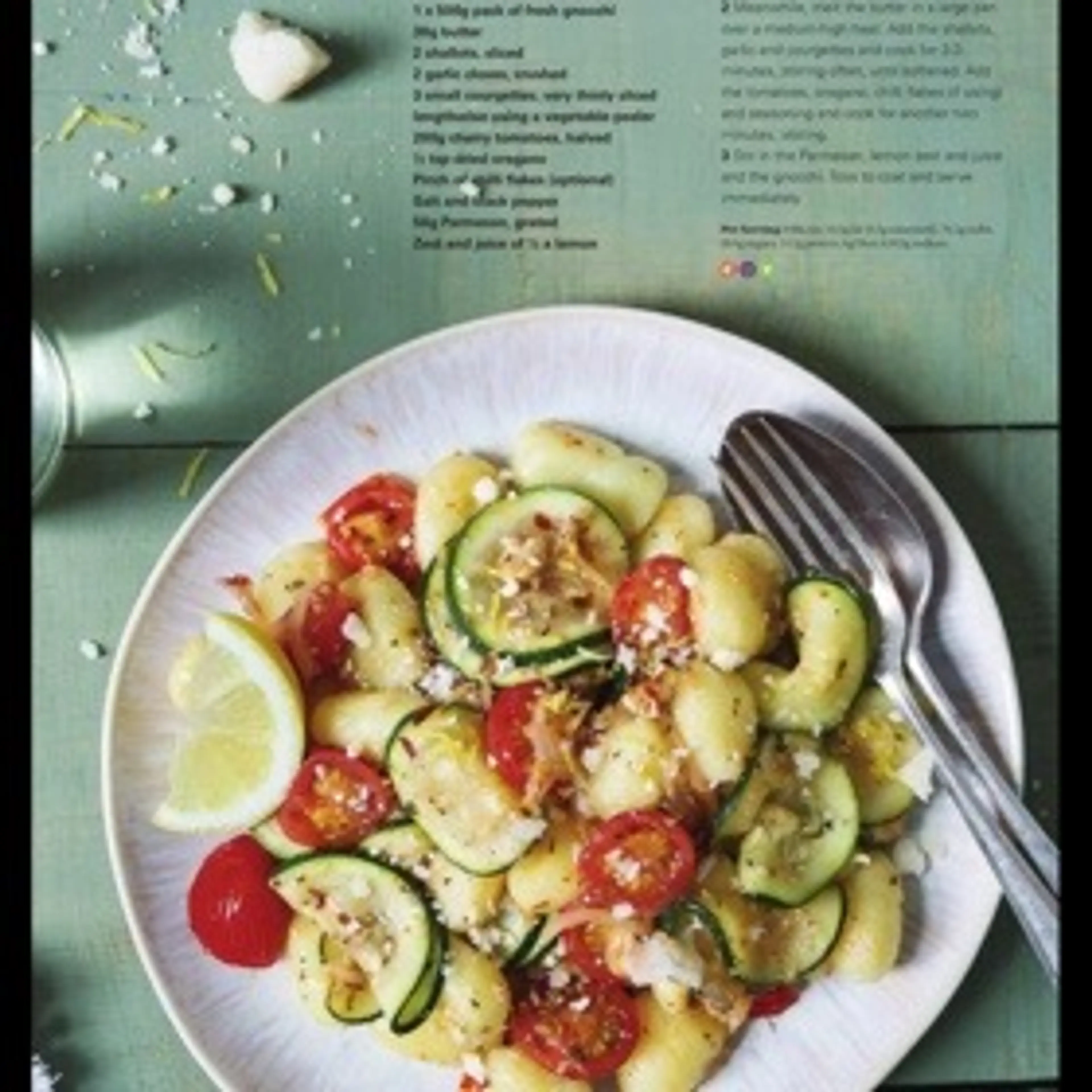 Simple summertime gnocchi